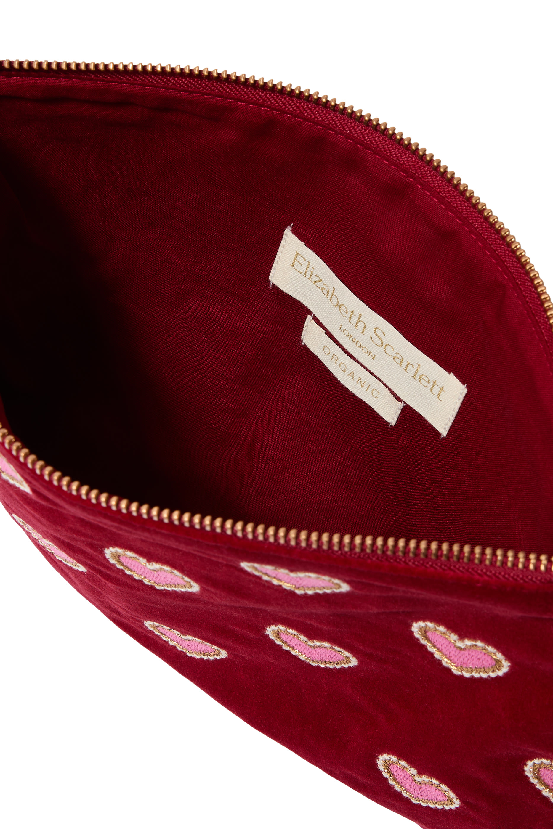 Love Hearts Frill Pouch