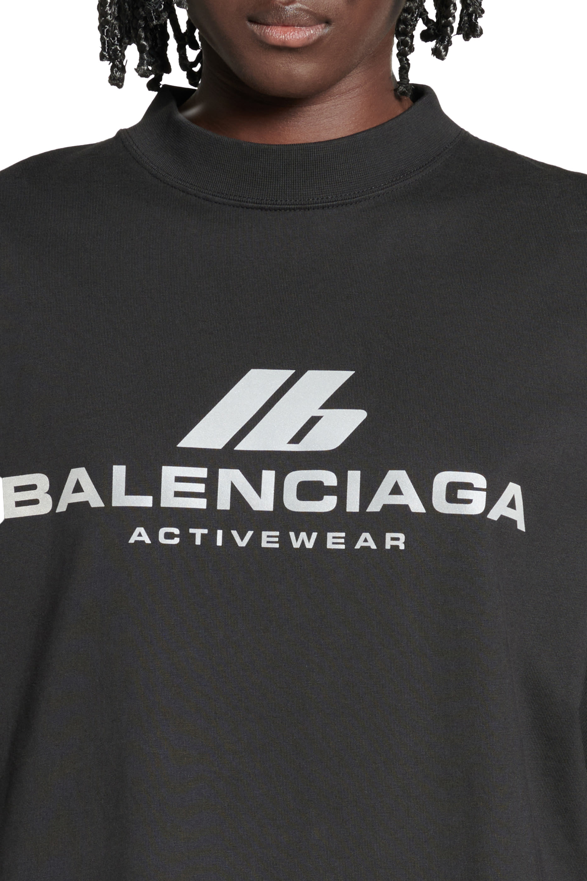 Activewear Logo Cotton T-Shirt