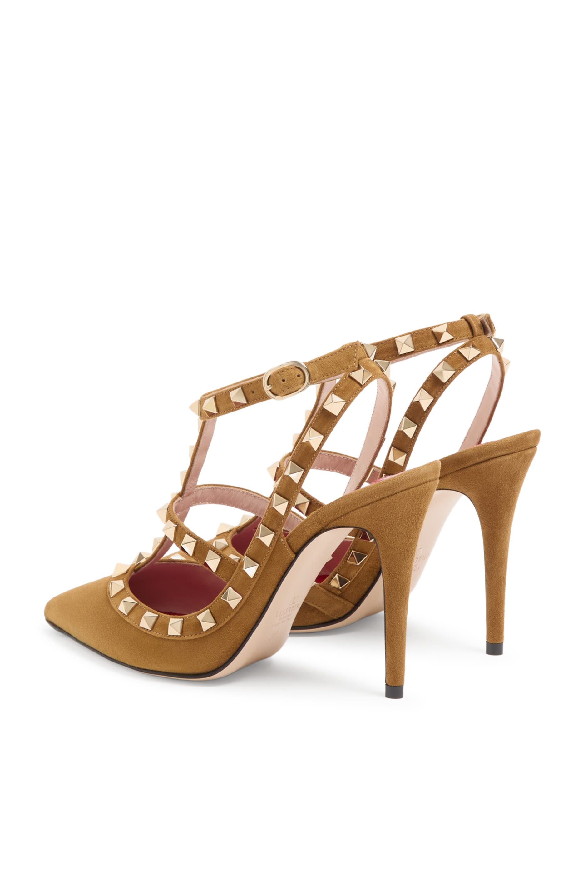  Rockstud 100 Ankle Strap Pumps