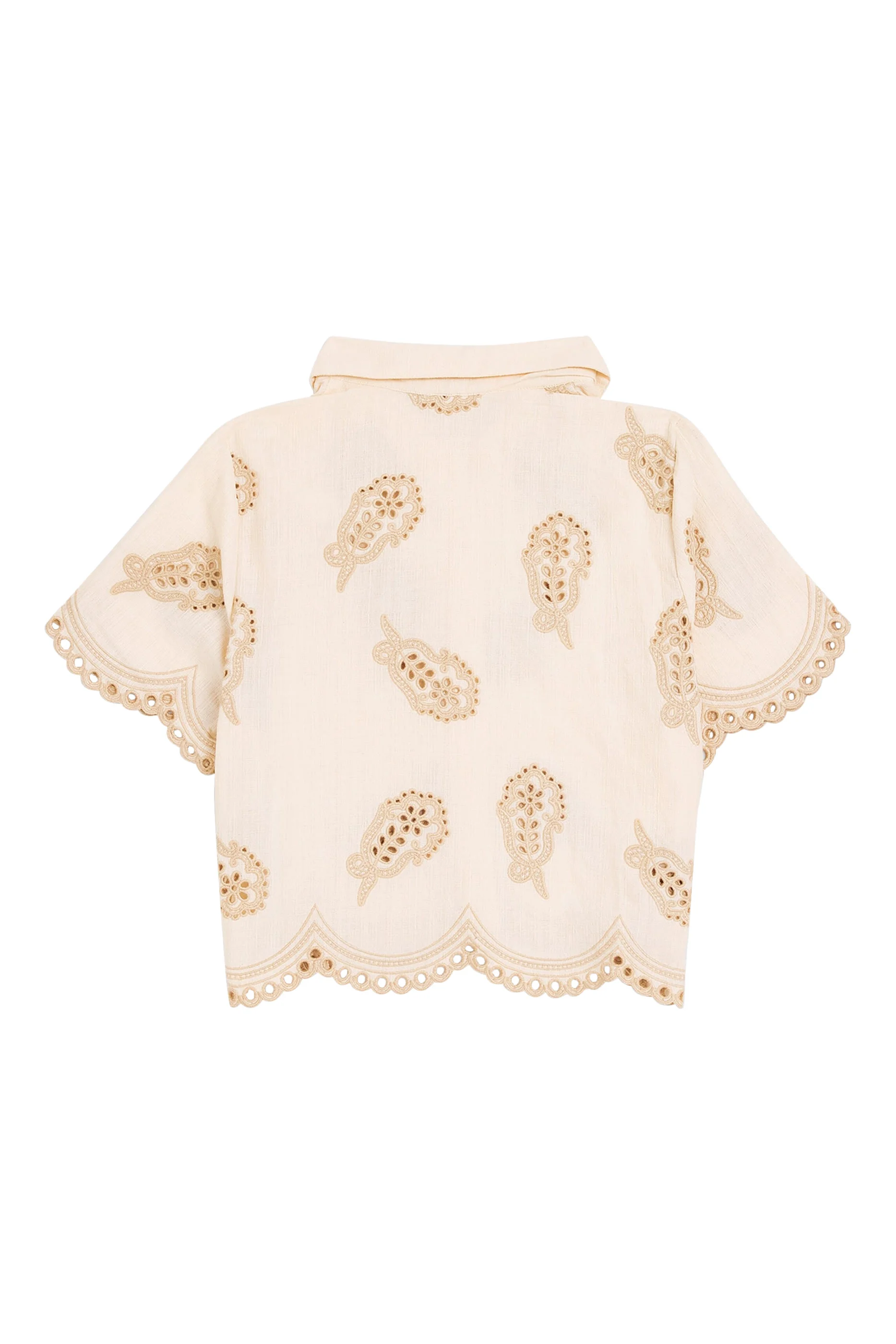 Kids Cotton Embroidered Rhiannon Shirt