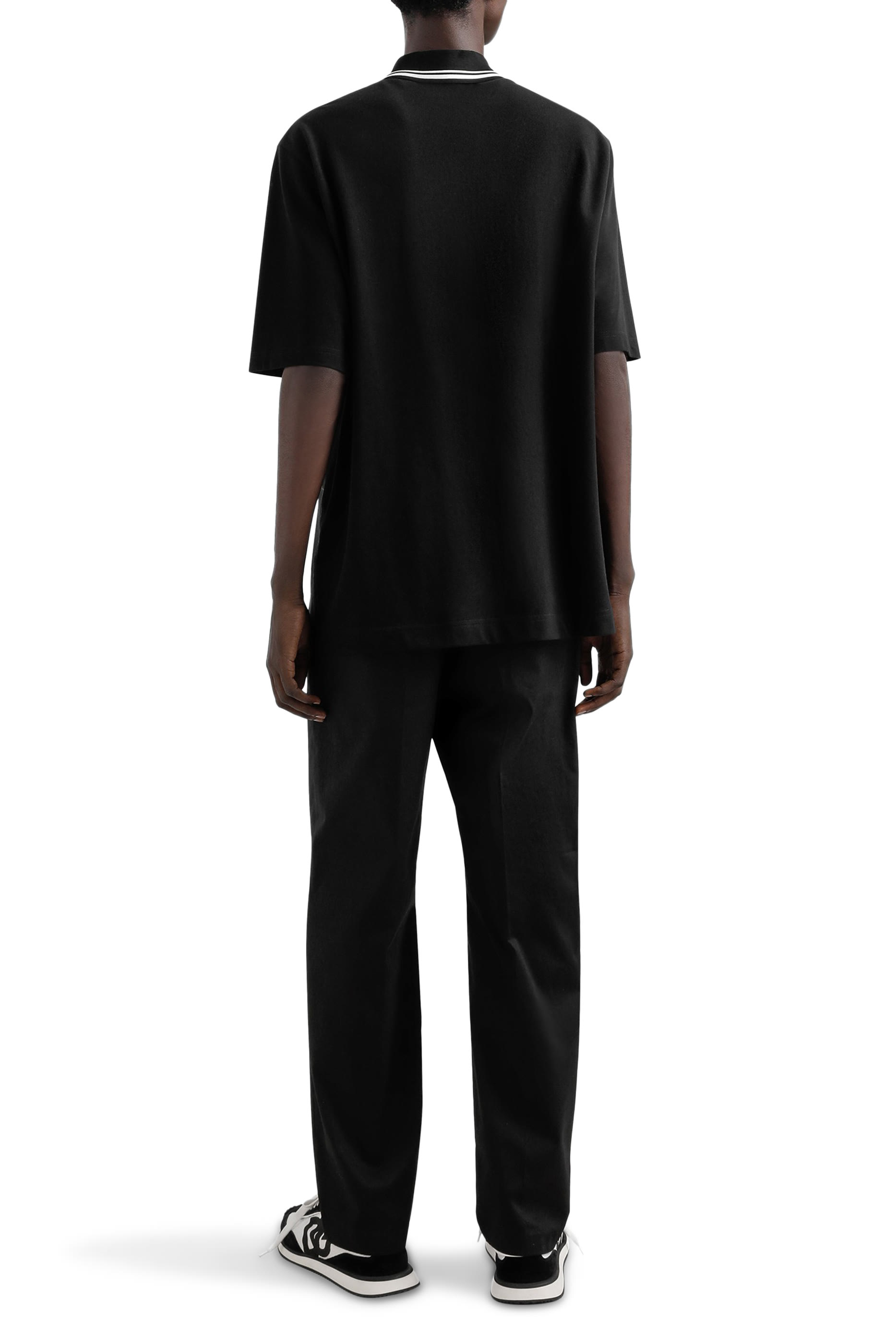 Bandanna-Print Cotton Polo-Shirt