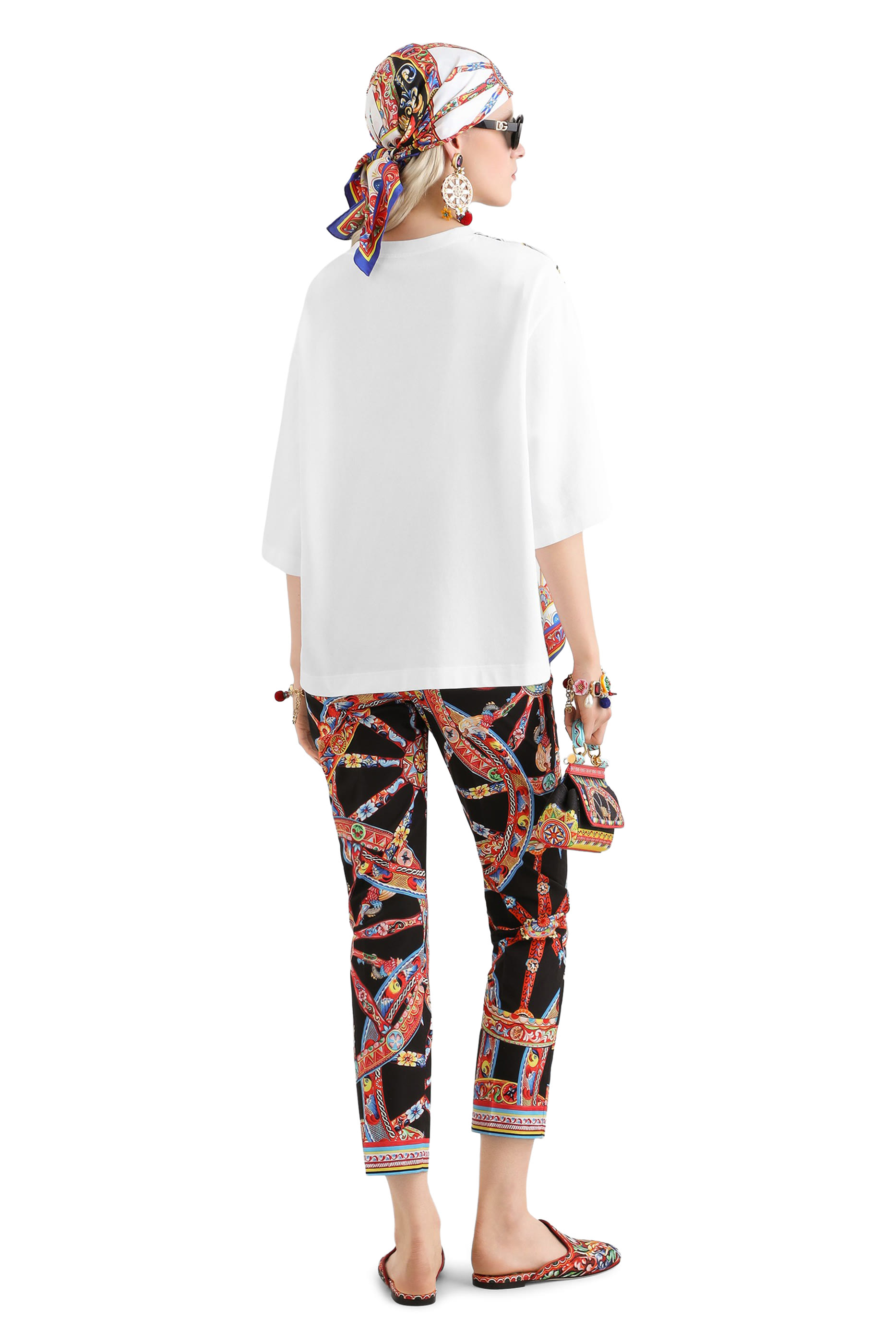 Carretto-Print T-Shirt