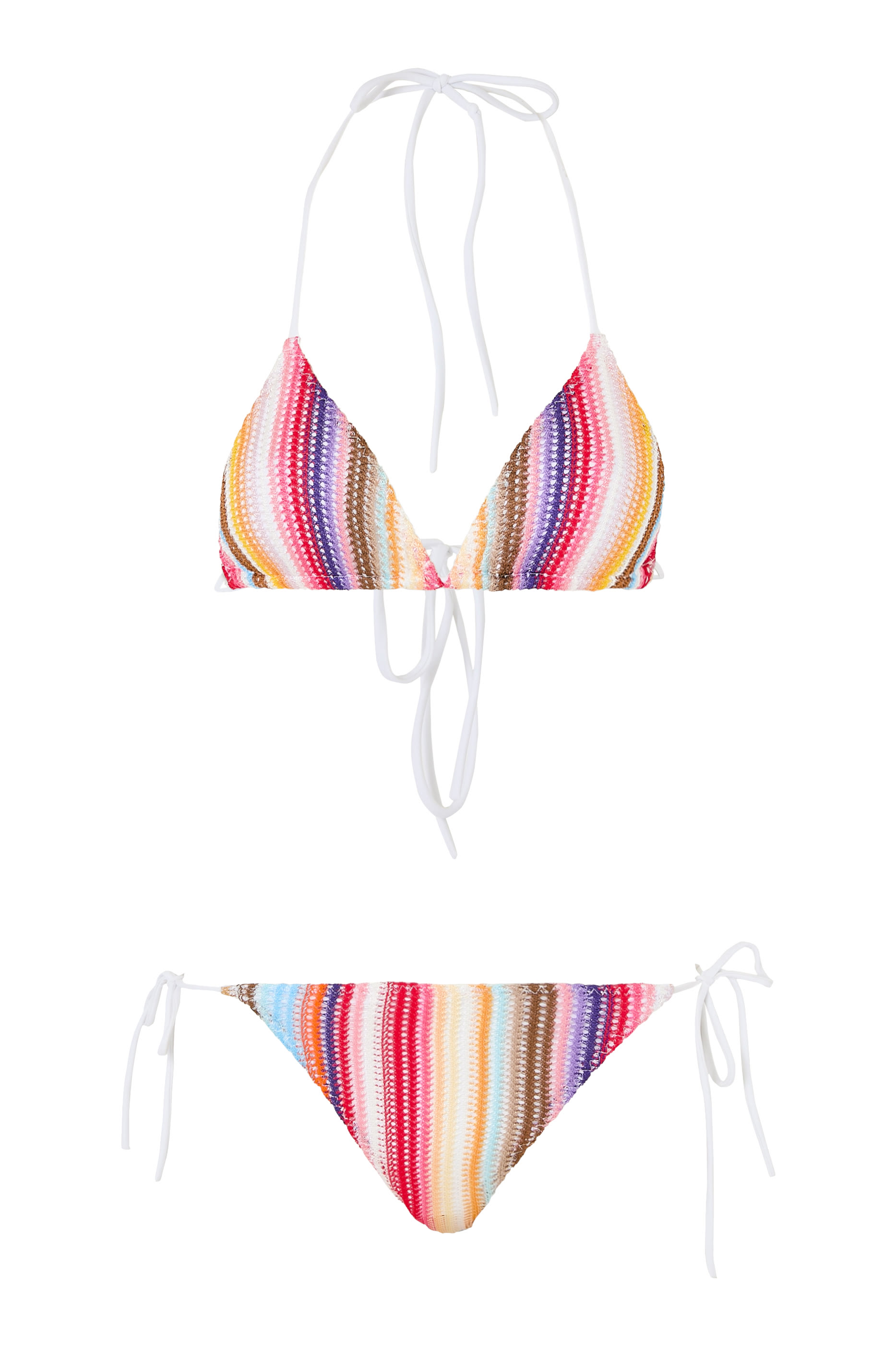 Mare Triangle Tie Knit Bikini