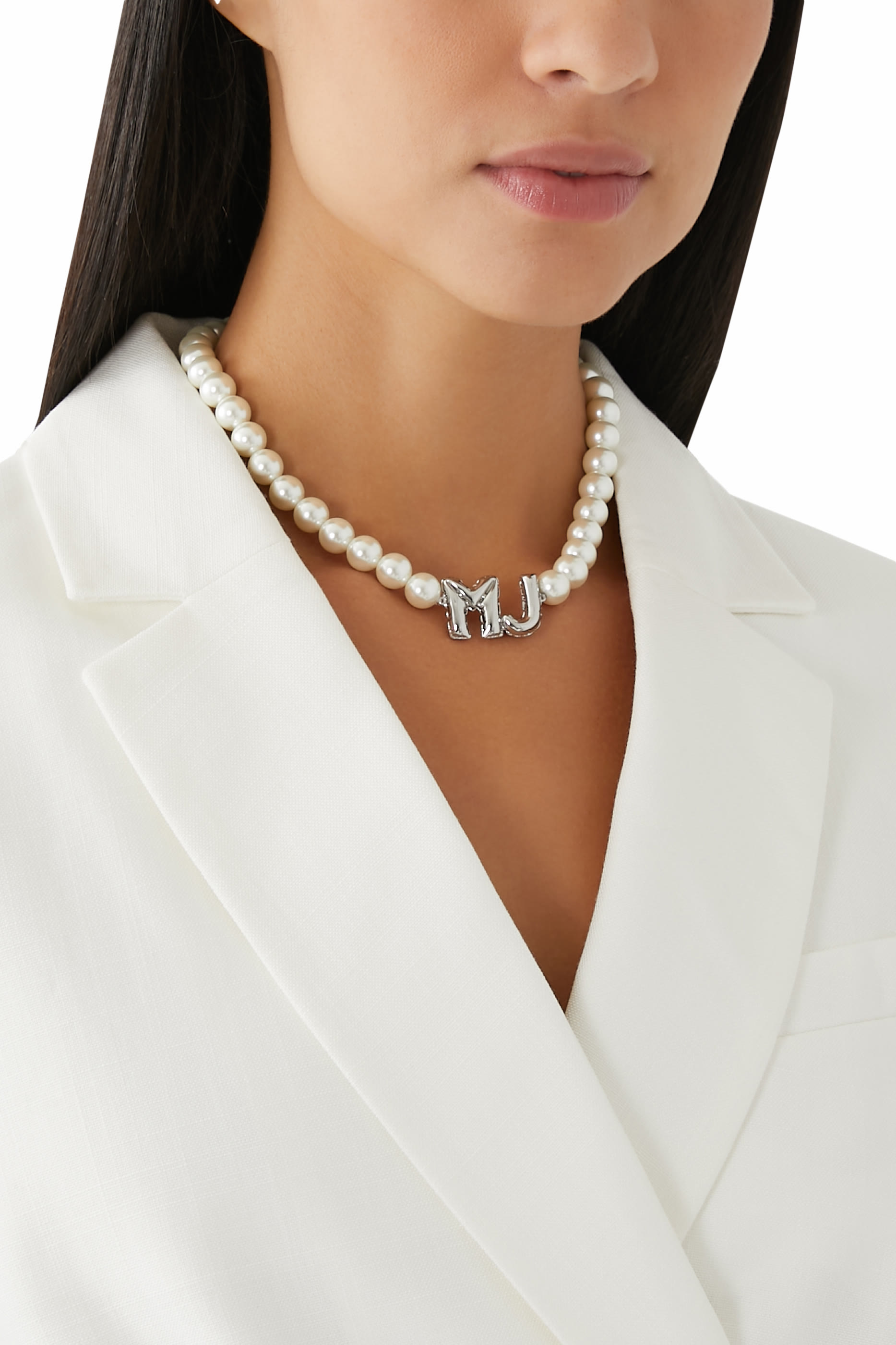 MJ Balloon Pearl Necklace