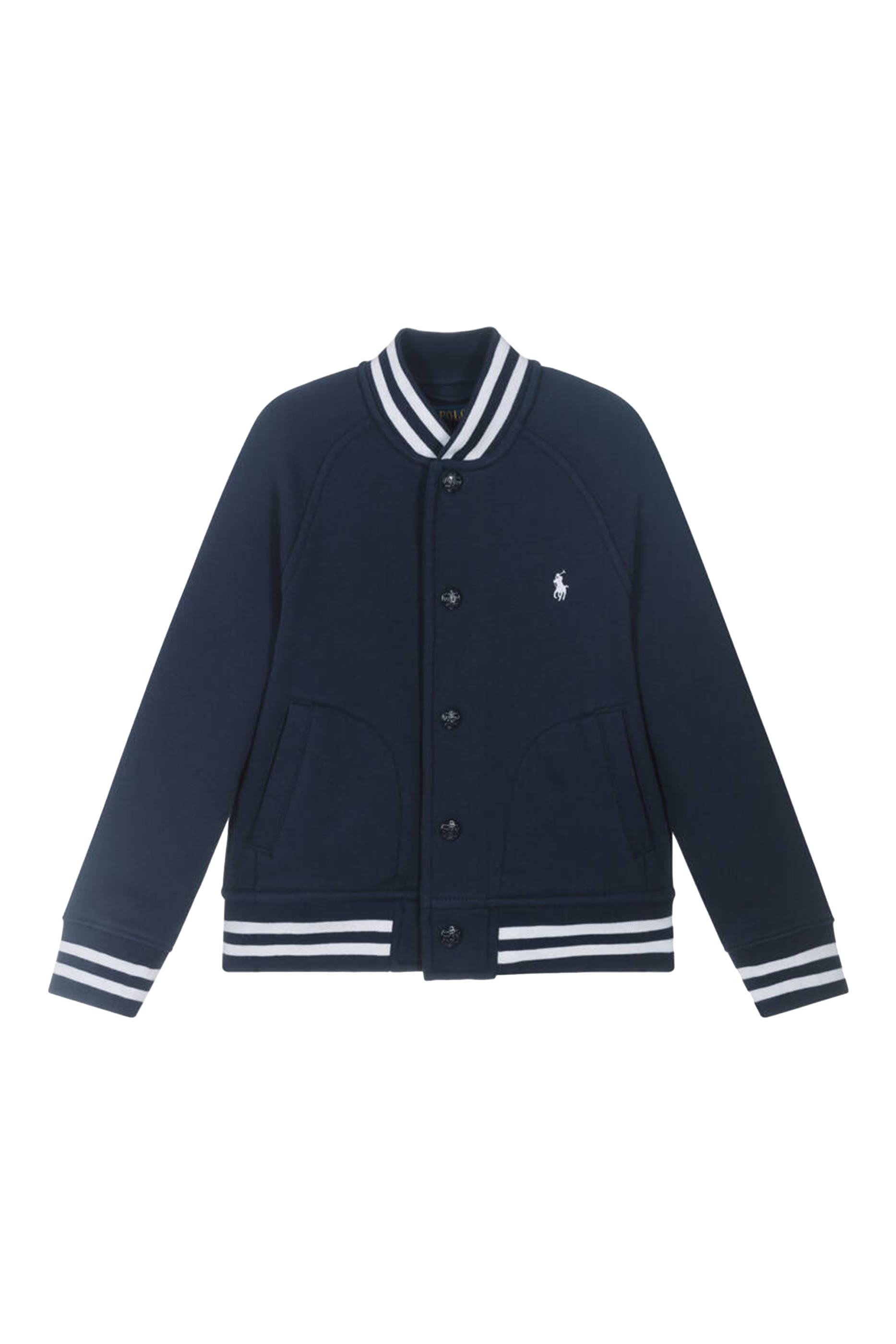 Kids Fleece Baseball Jacket