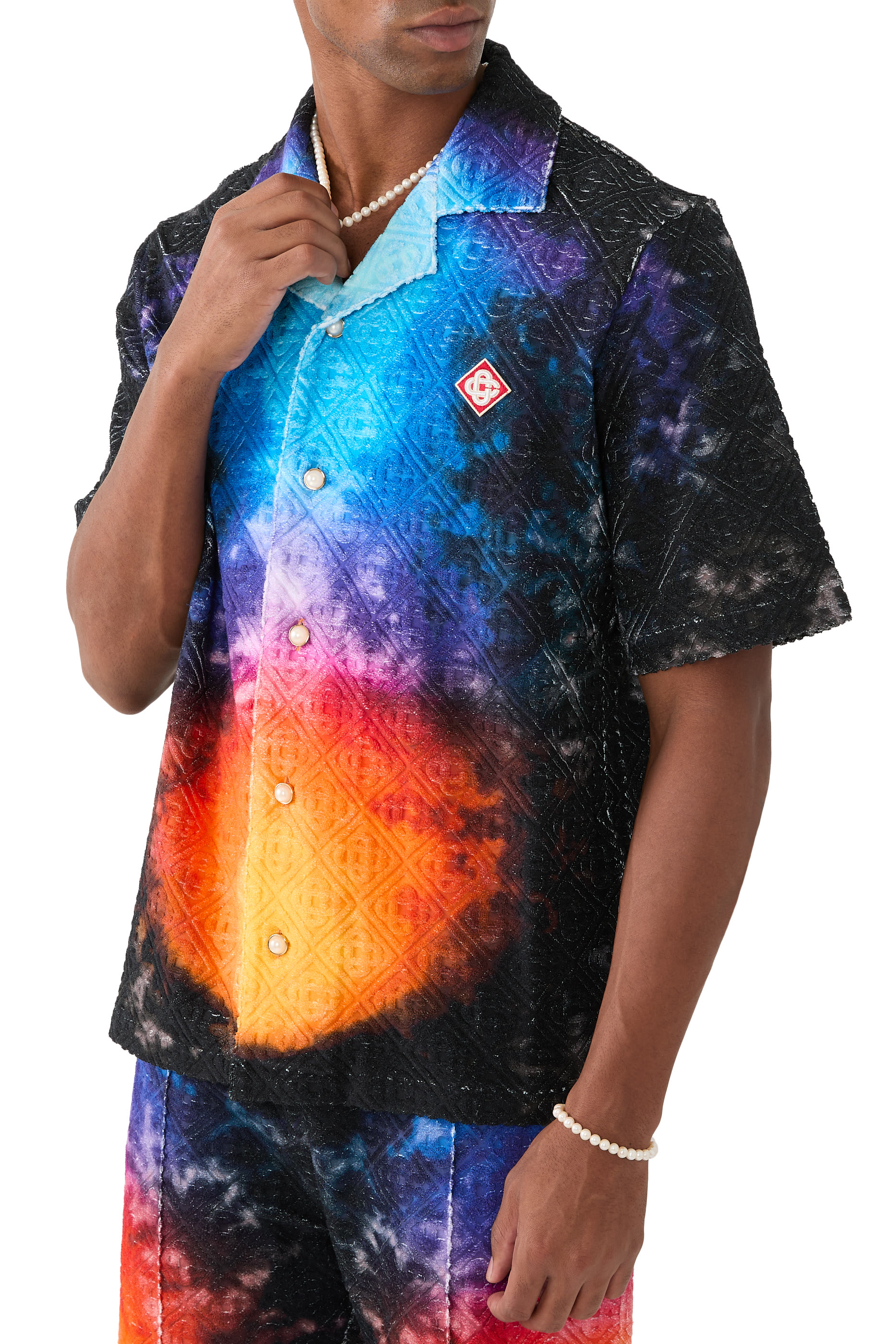 Gradient Towelling Shirt