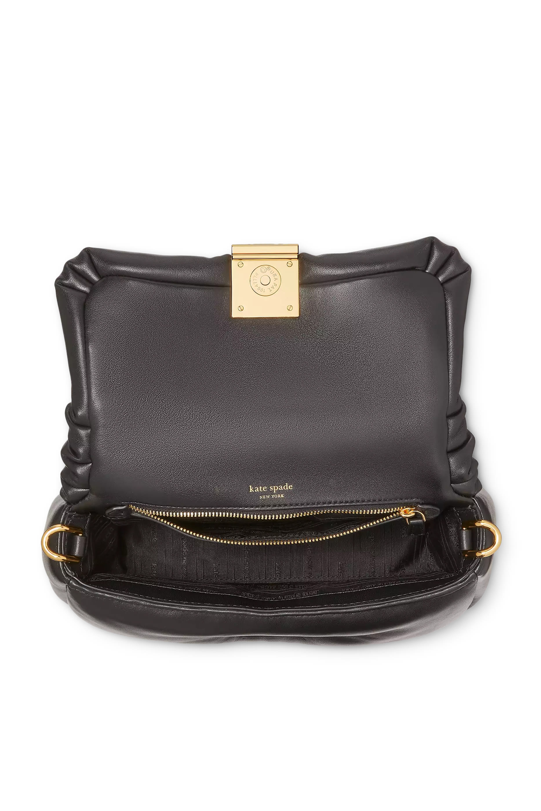 Dakota Puffy Leather Crossbody Bag