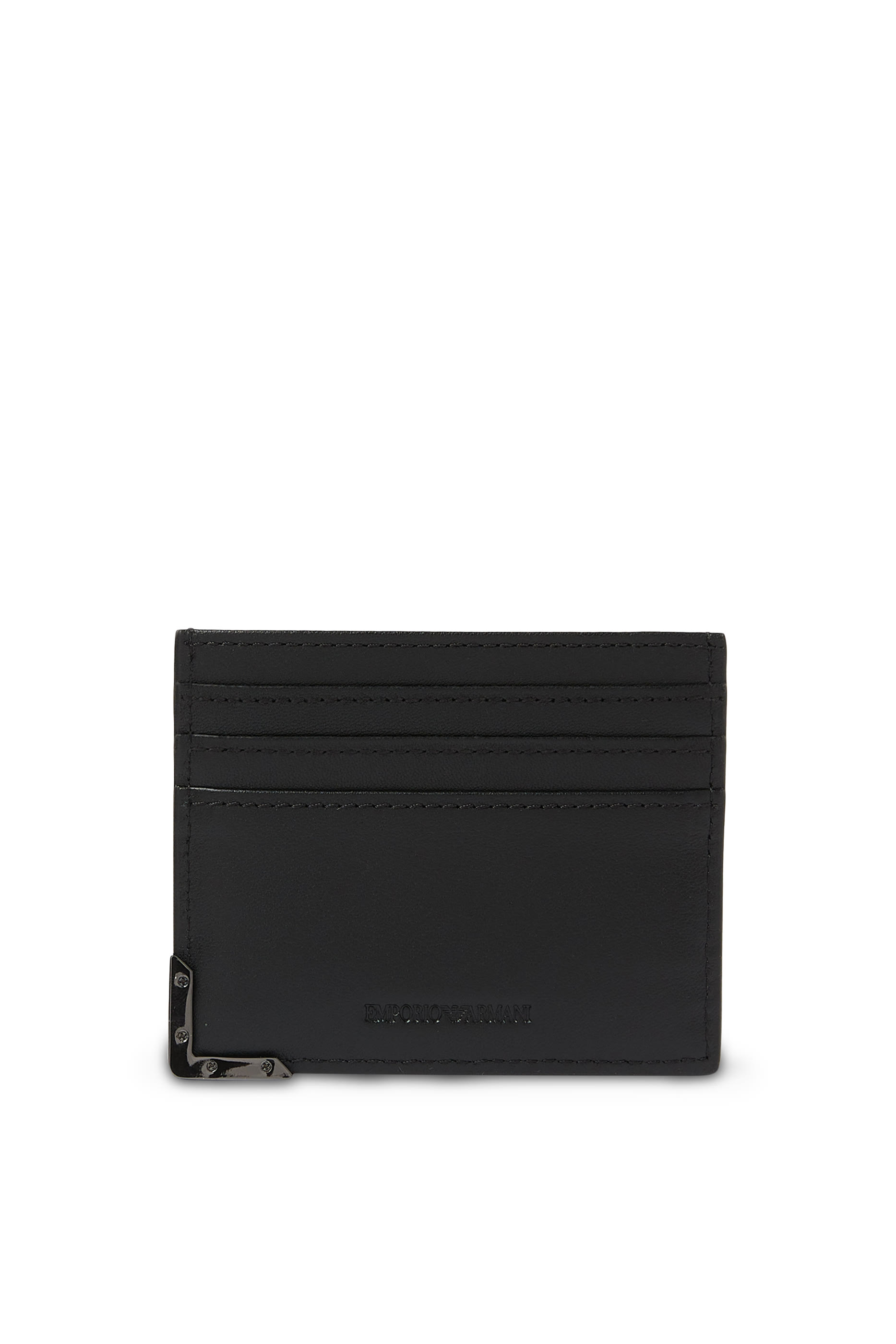 Leather Card Holder with Logo