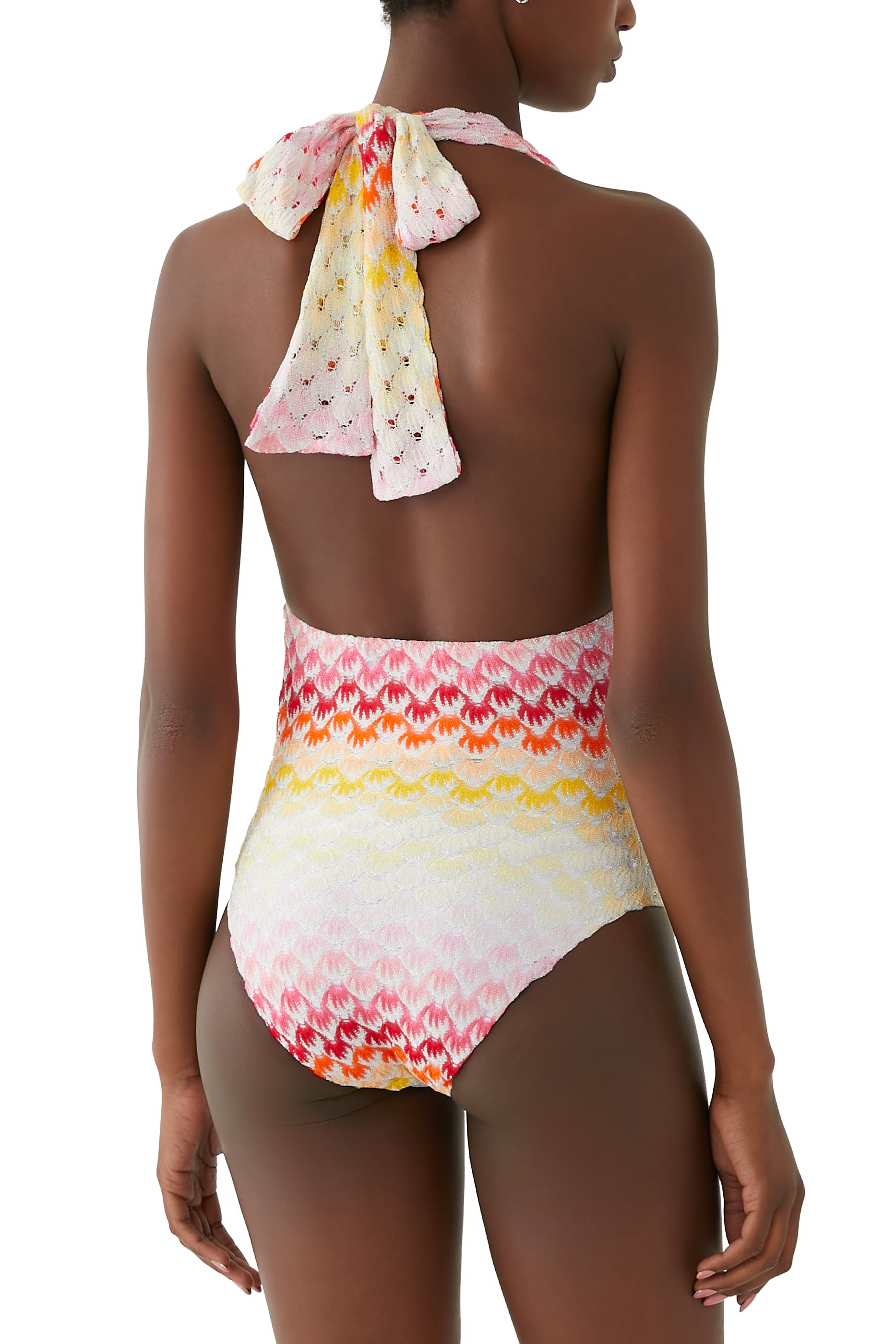 Halter One Piece Swimsuit