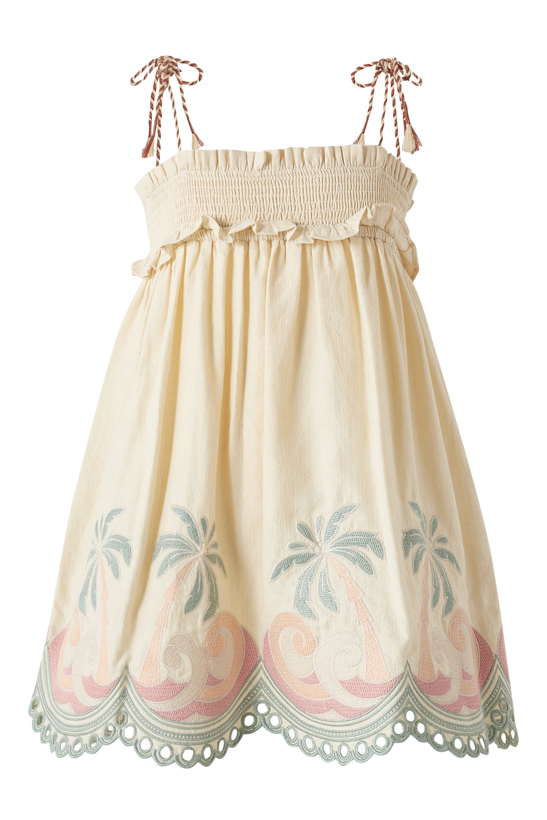 Kids Tallow Embroidery Dress