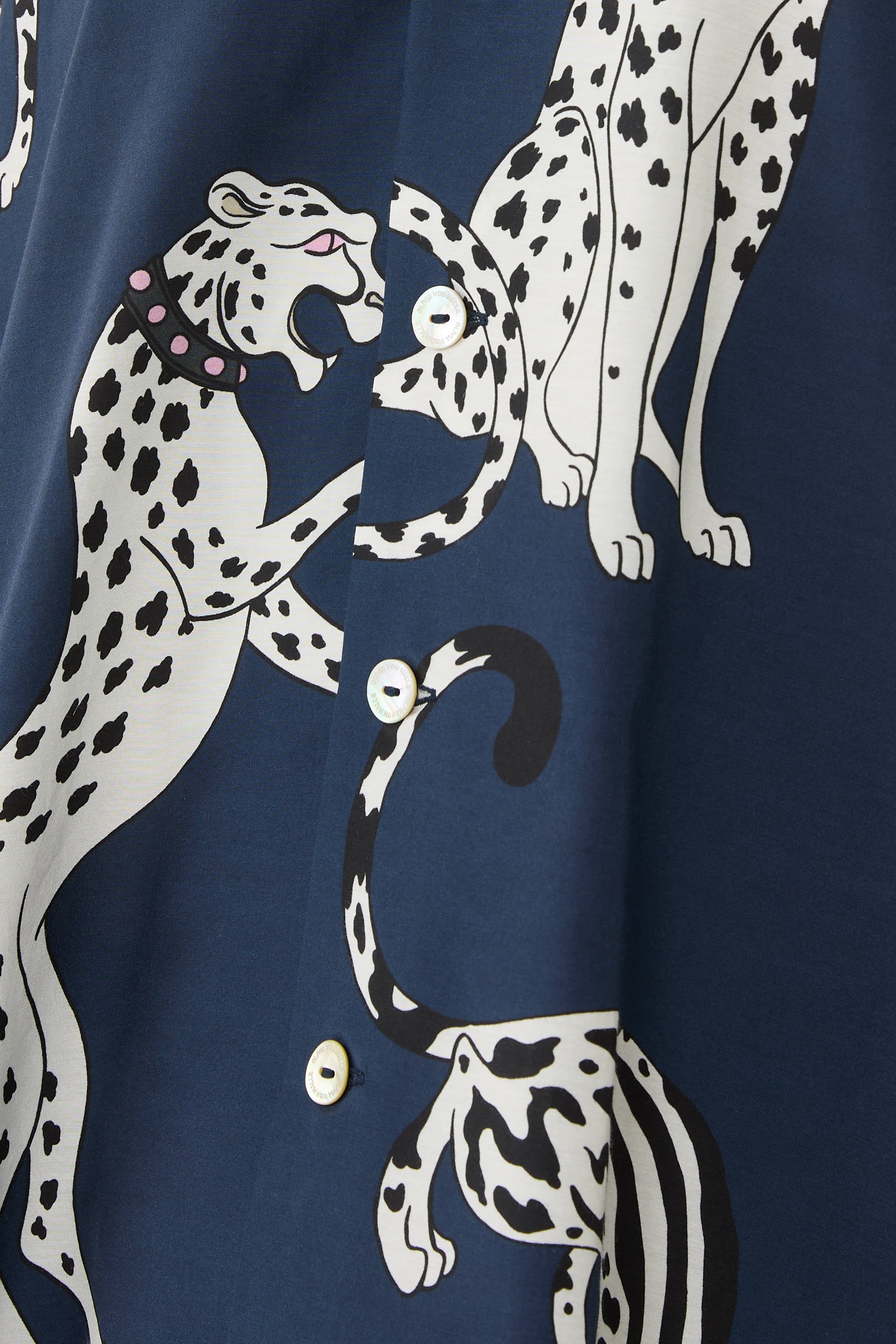 Casablanca Ziegfeld Leopard Pajama Set