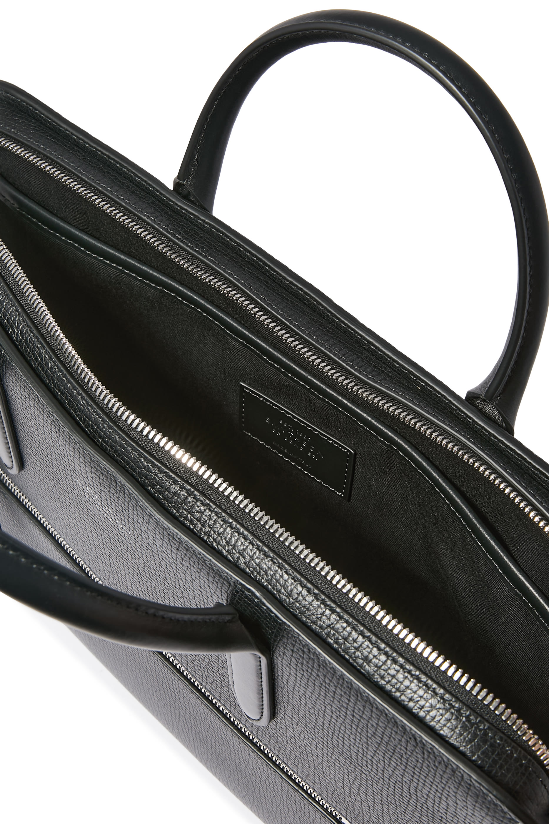 Ultra Slim Briefcase with Zip Front in Ludlow
