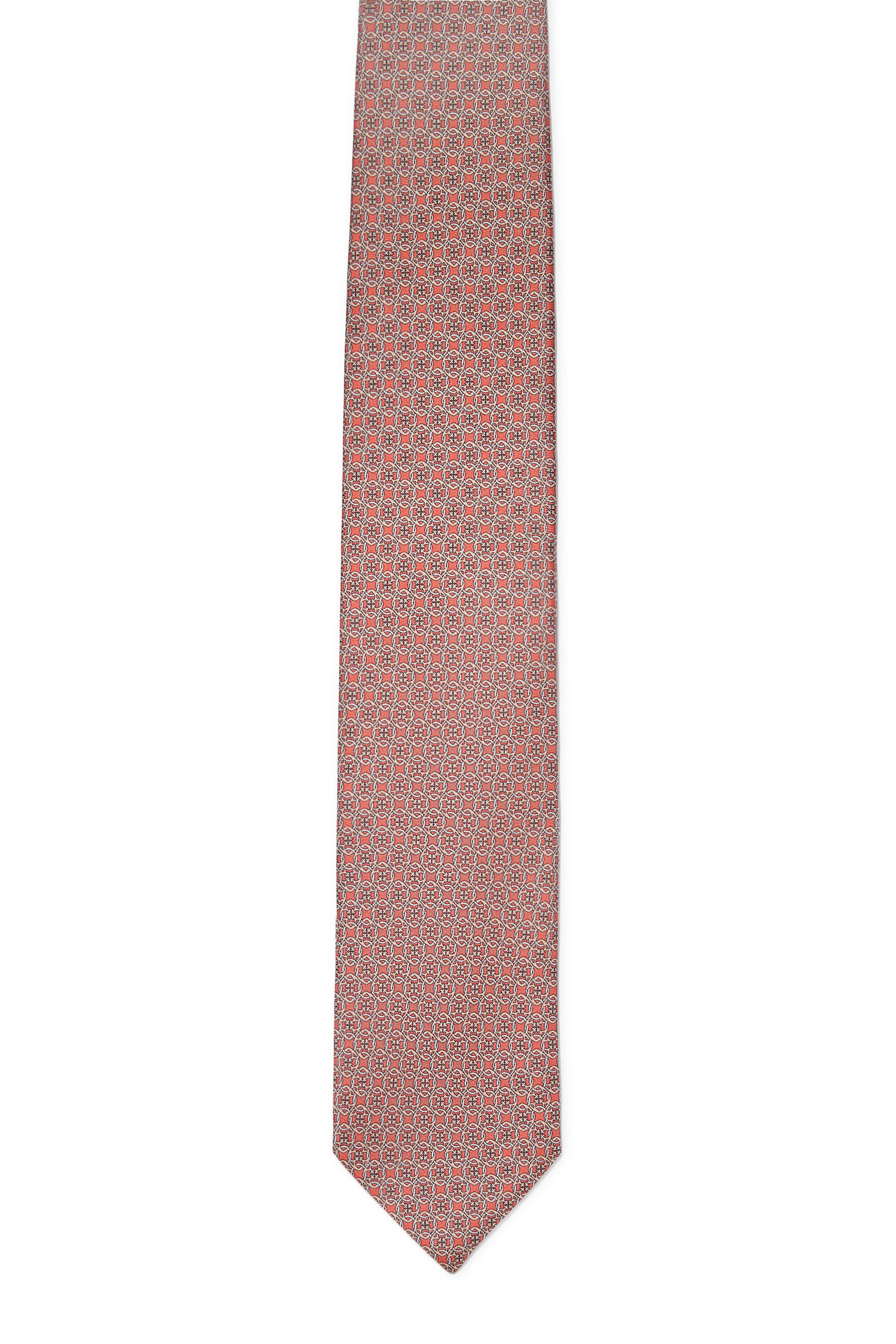 Geometric Silk Tie