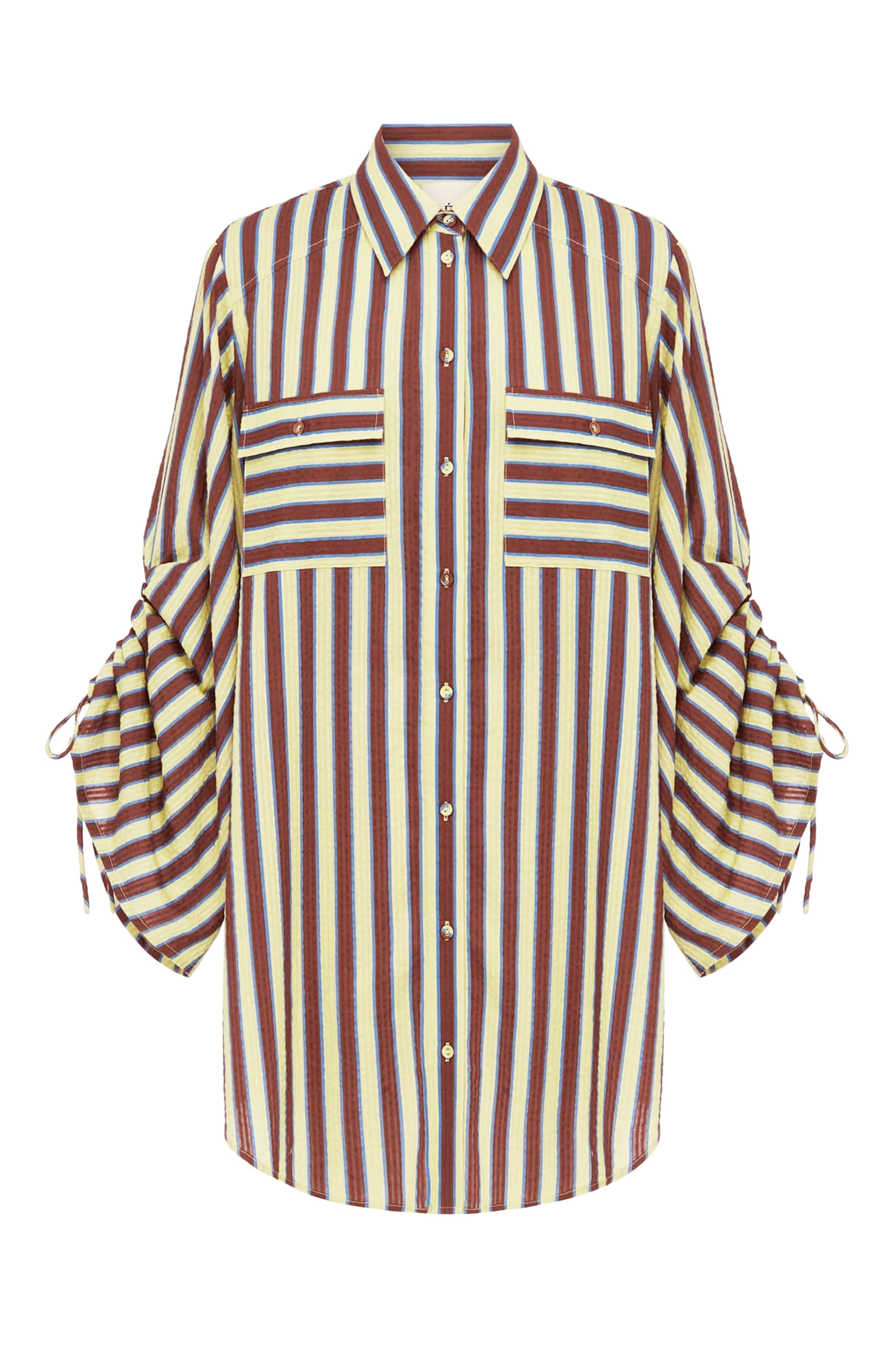 Tamsin Ruched Beach Shirt
