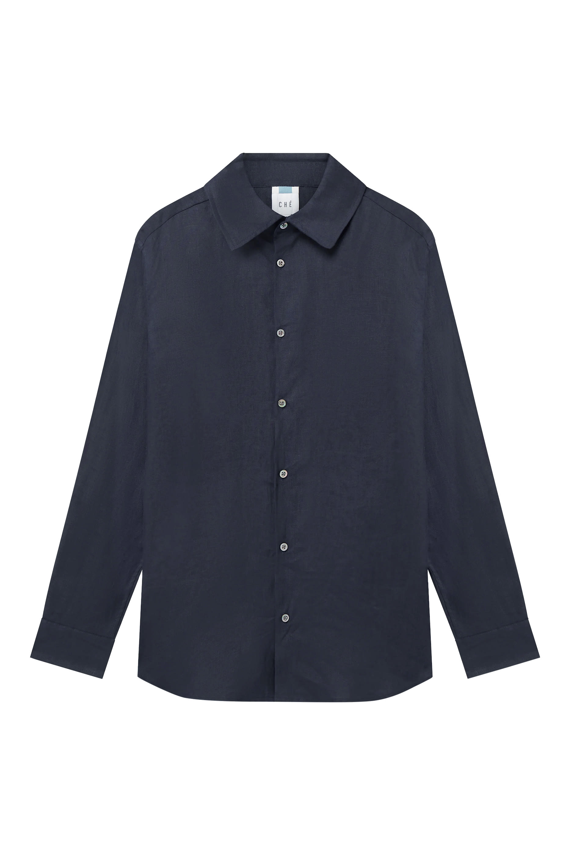 Linen Long-Sleeve Shirt