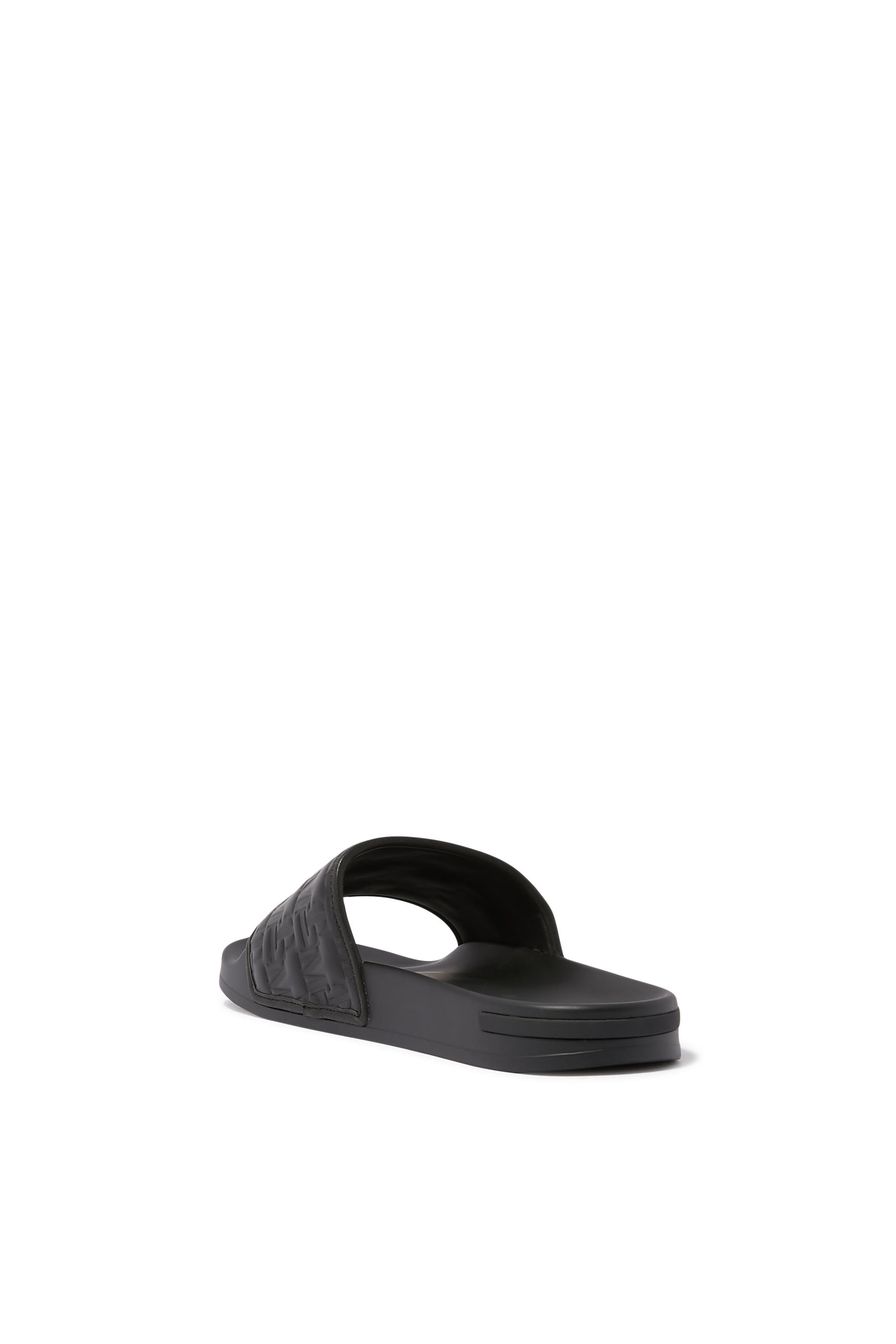 Leather Grid Slides