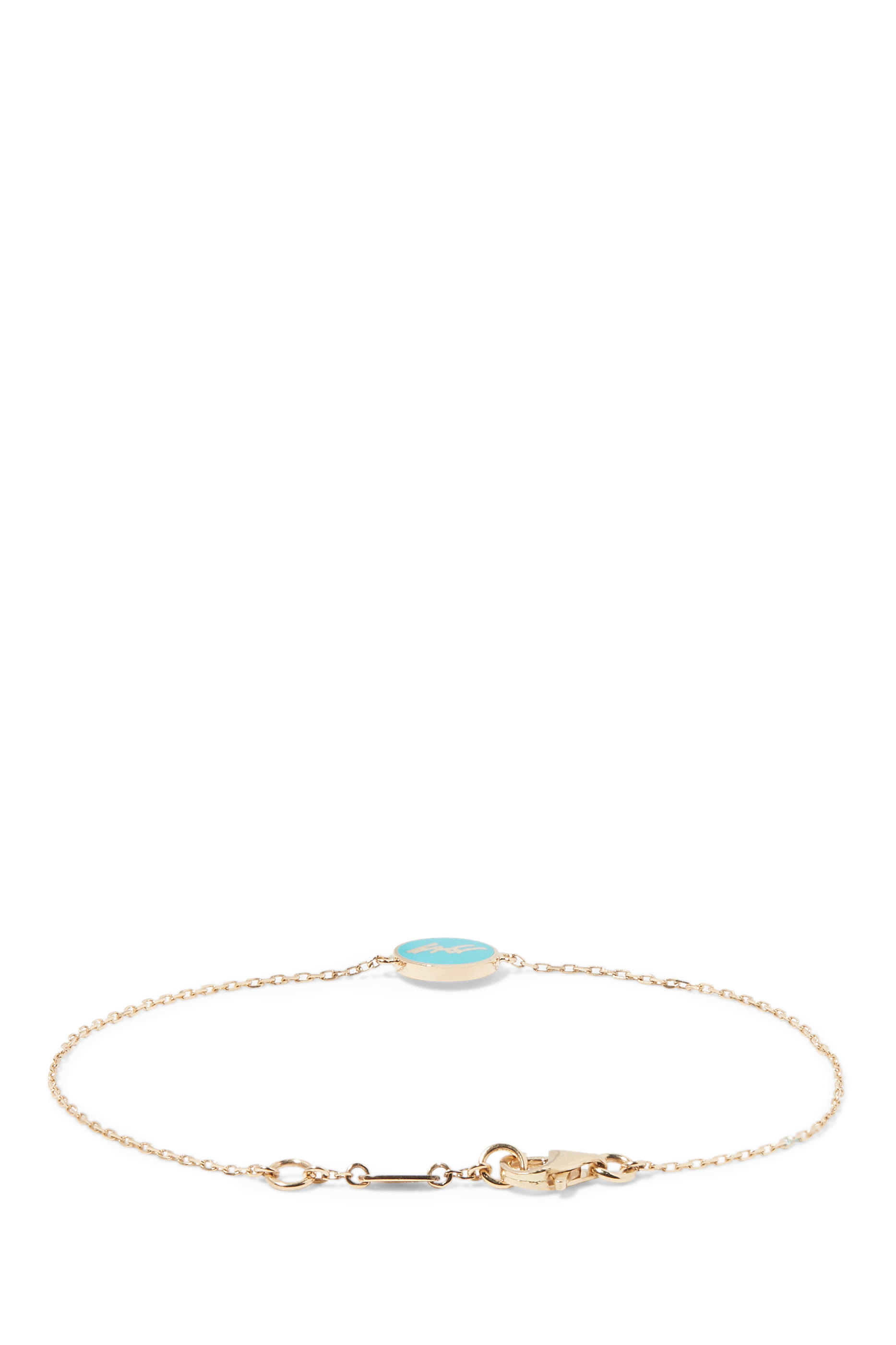 Turquoise-Enamel Al Noor Bracelet