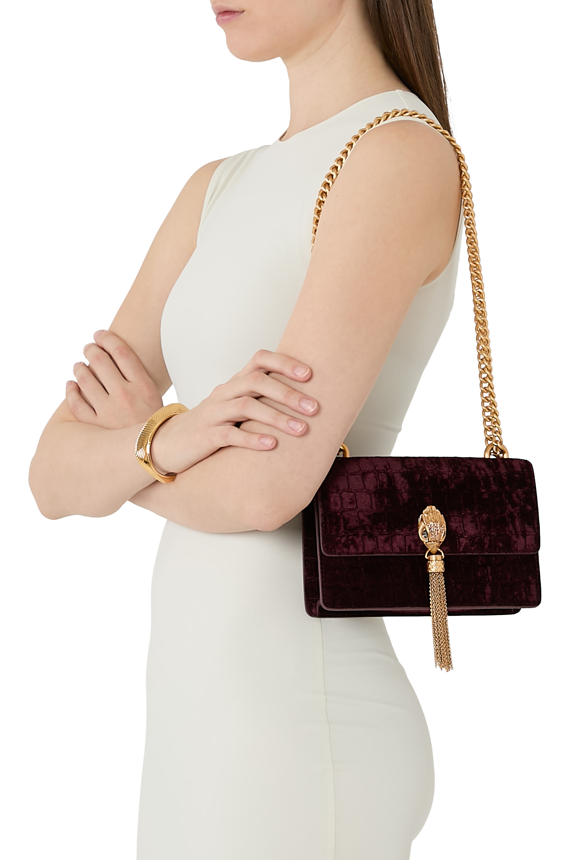 Shoreditch Velvet Crossbody Bag