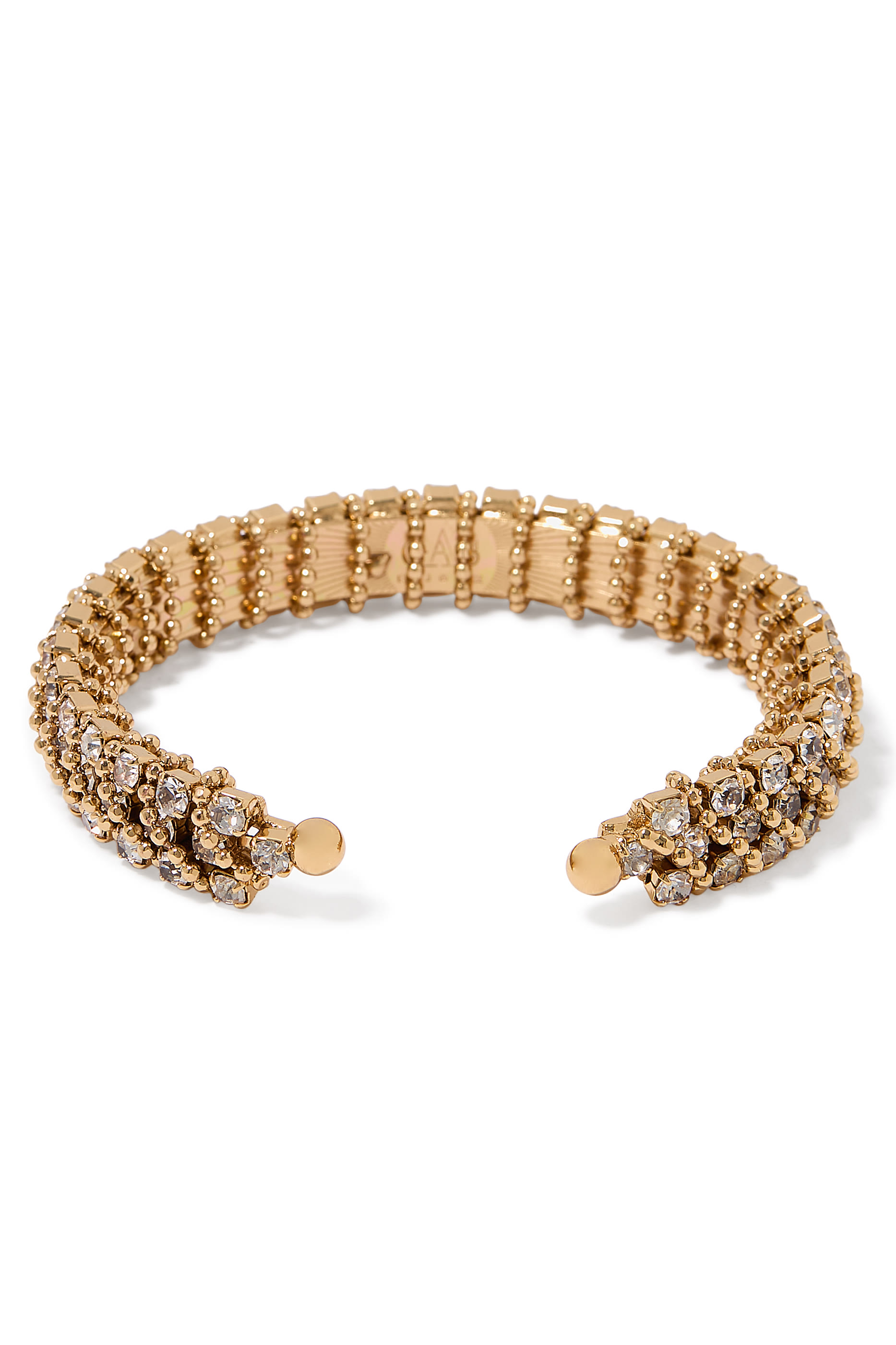 Cuff Bracelet with Stones