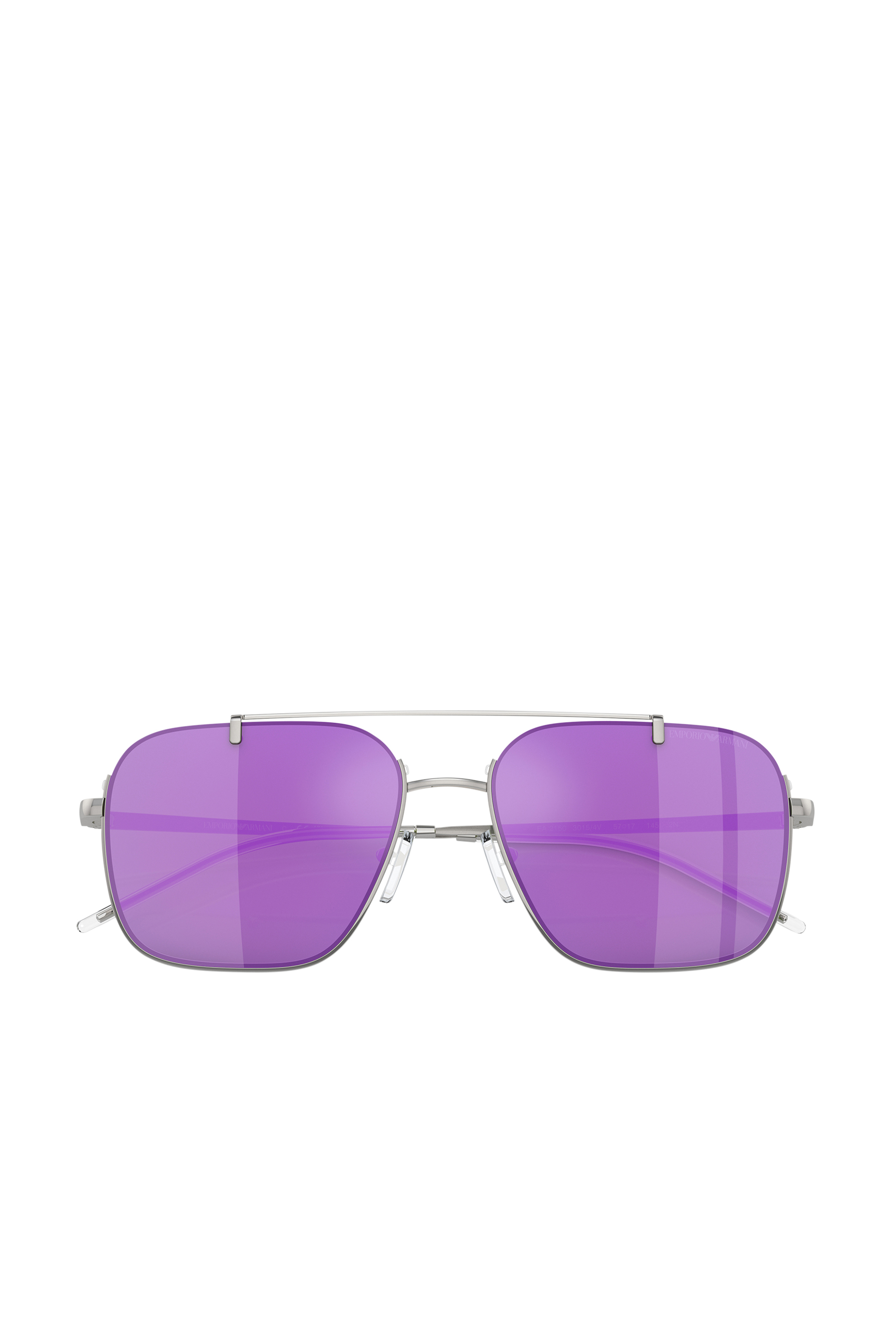 Rectangular Metal Sunglasses