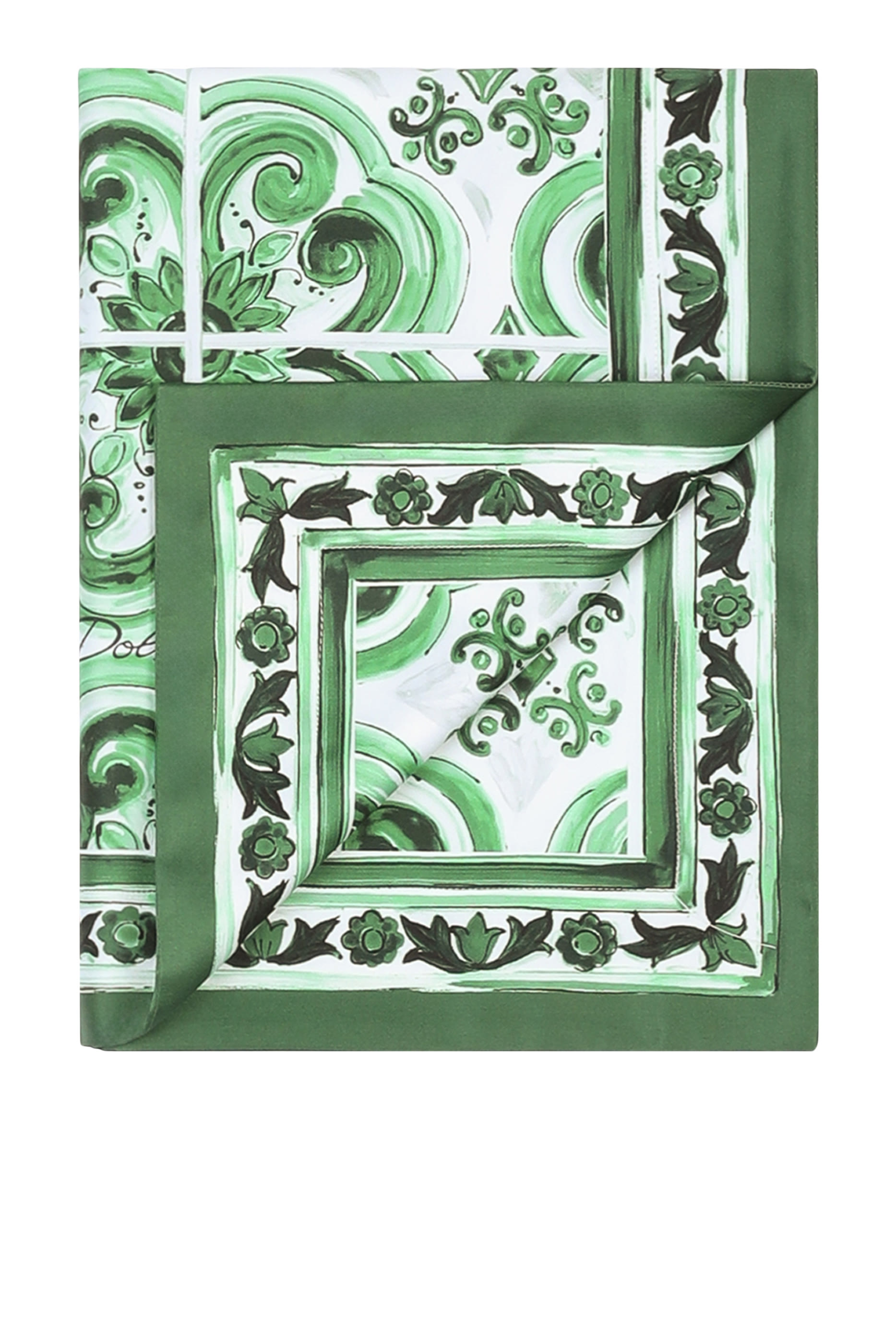 Maiolica Verde Pillowcase - Set of 2