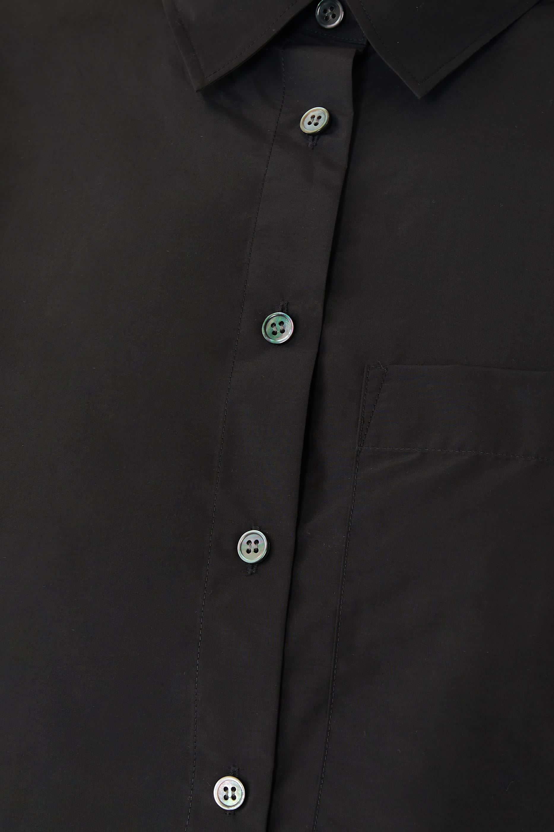 Patch Pocket Shirt in Cotton-Blend