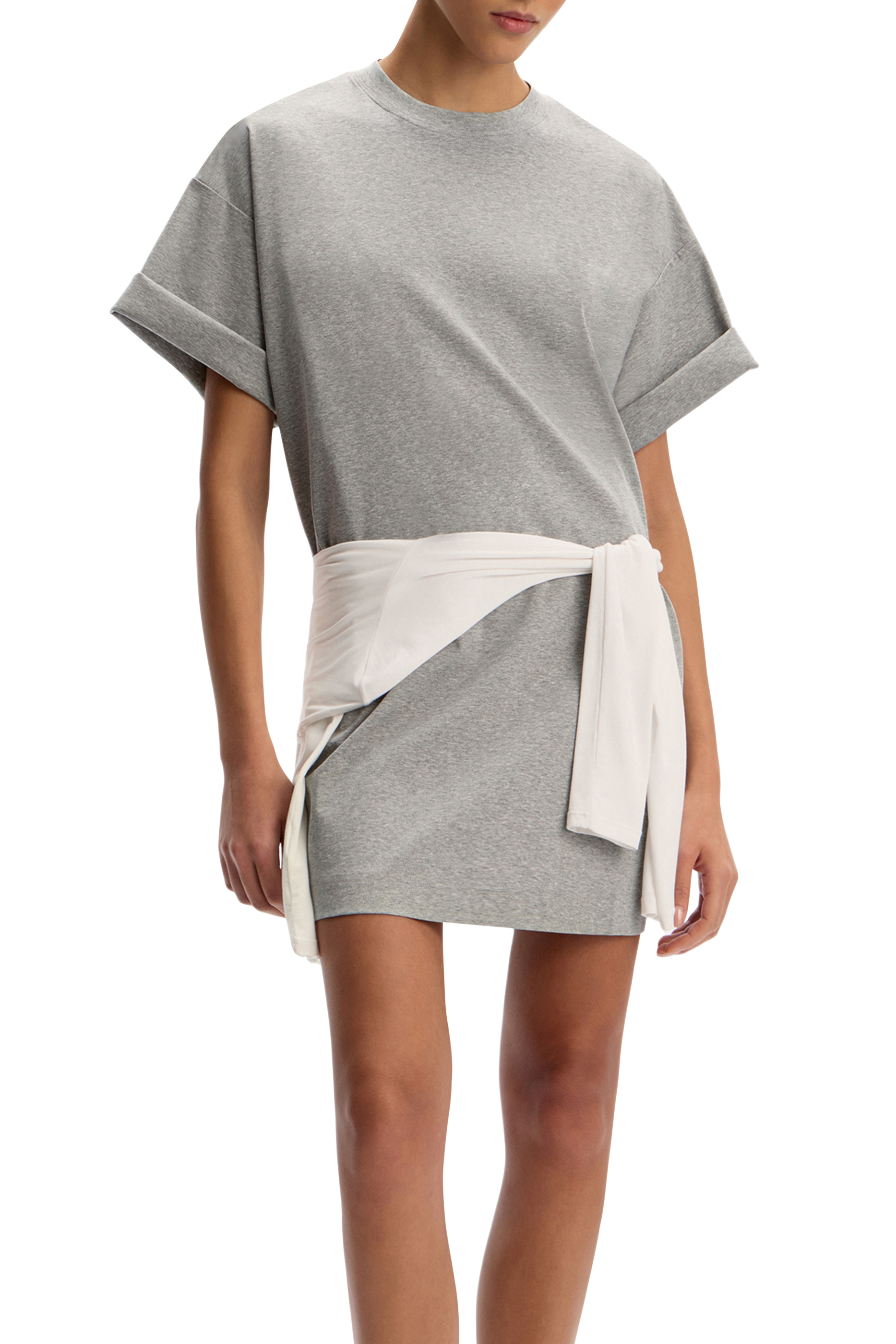 Mercerised Cotton T-Shirt Dress