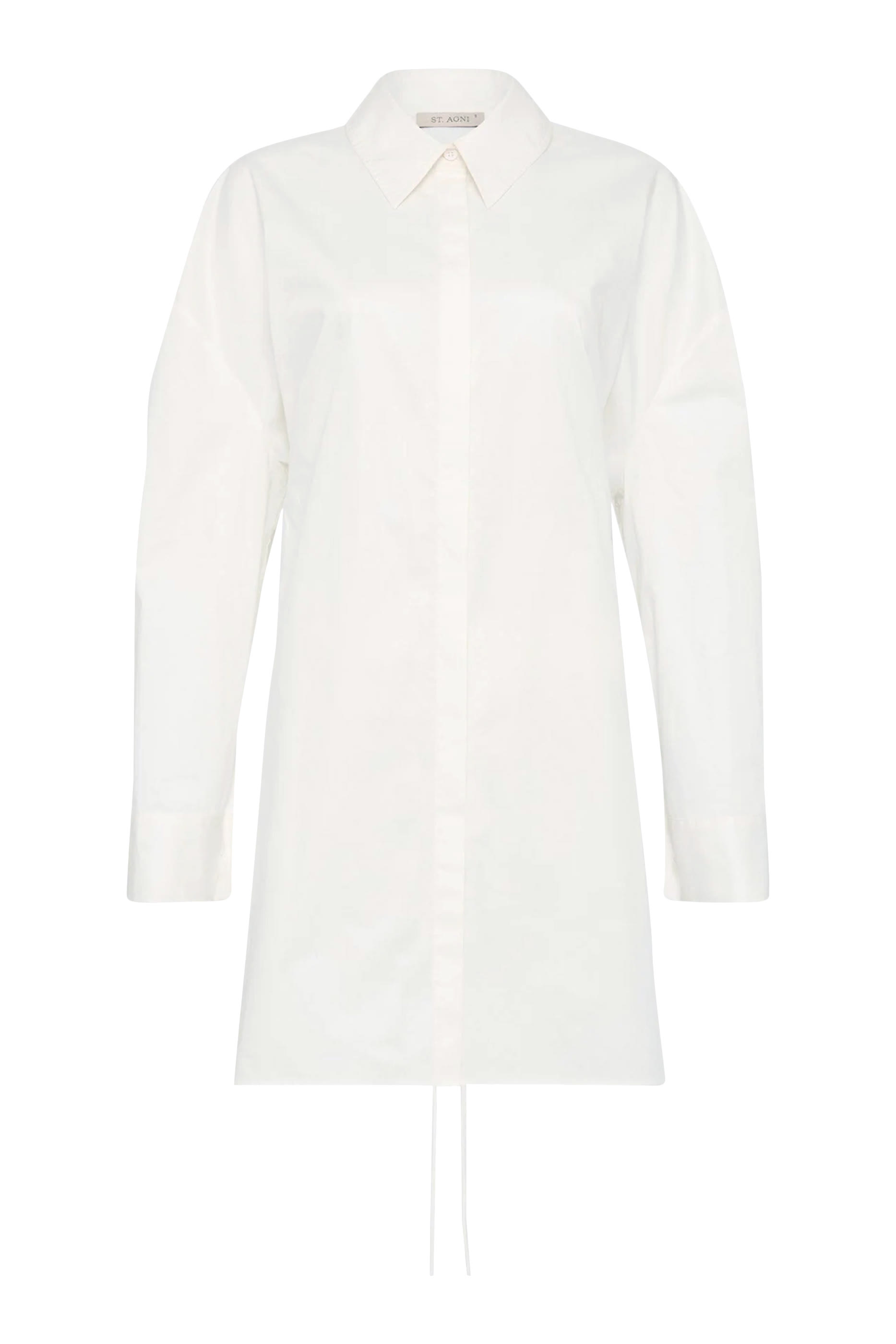 Cotton Oversized Shirt Dress