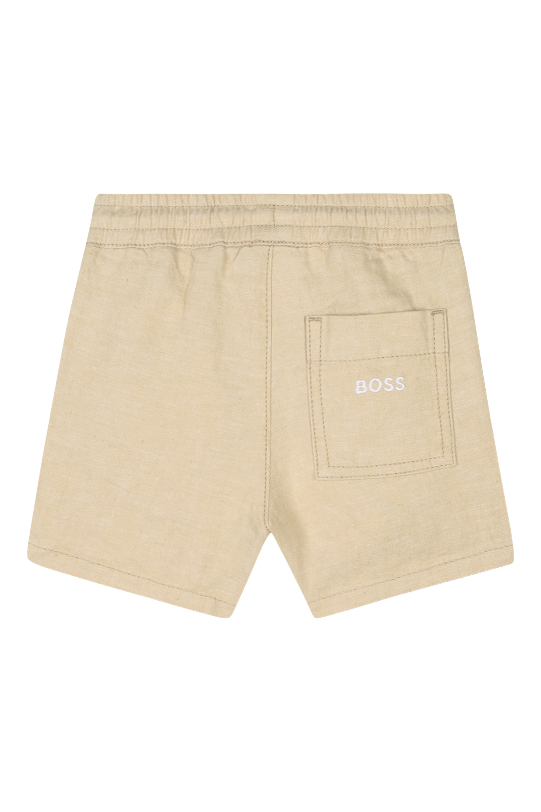 Kids Logo-Embroidered Shorts