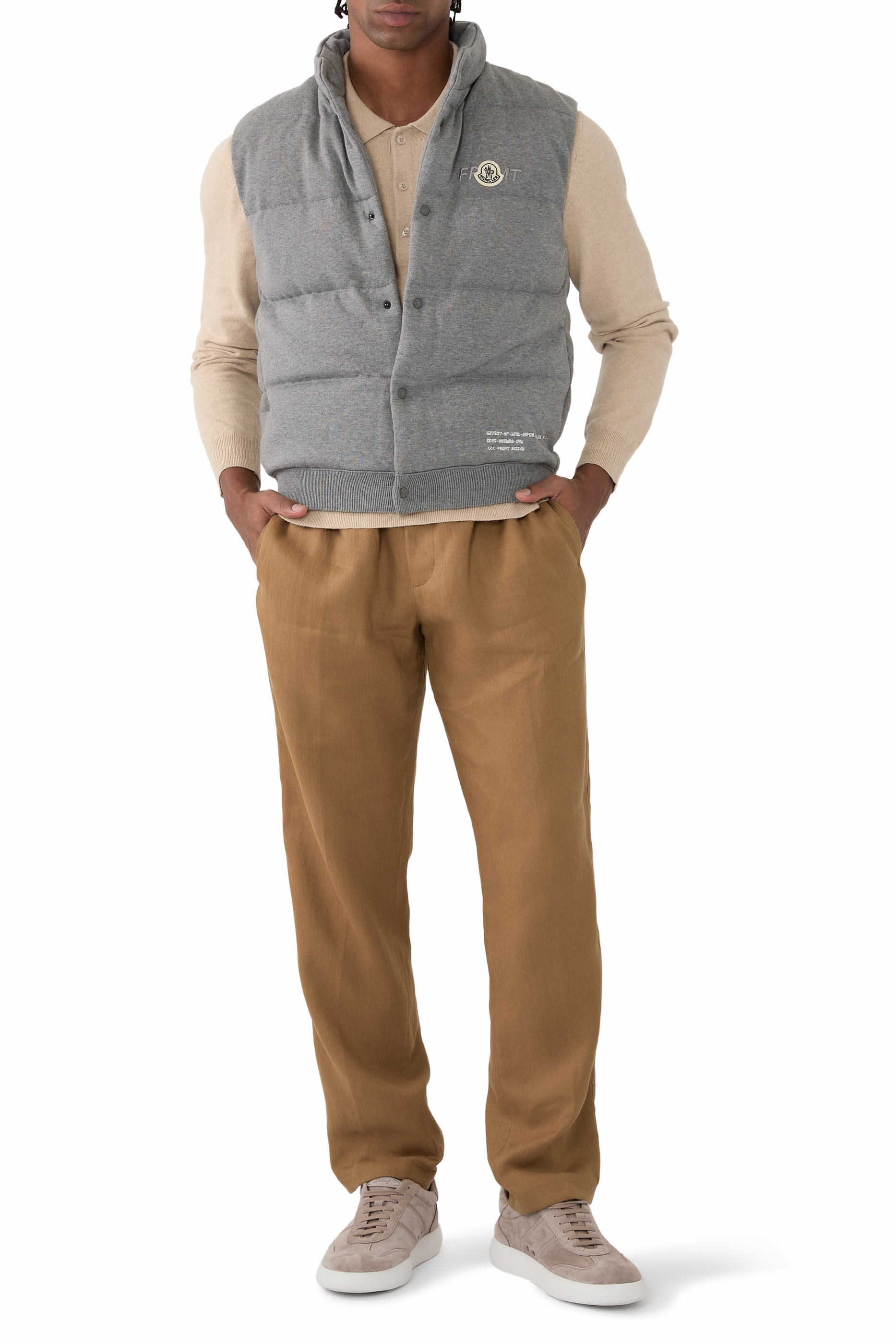 x FRGMT Cotton Down Vest