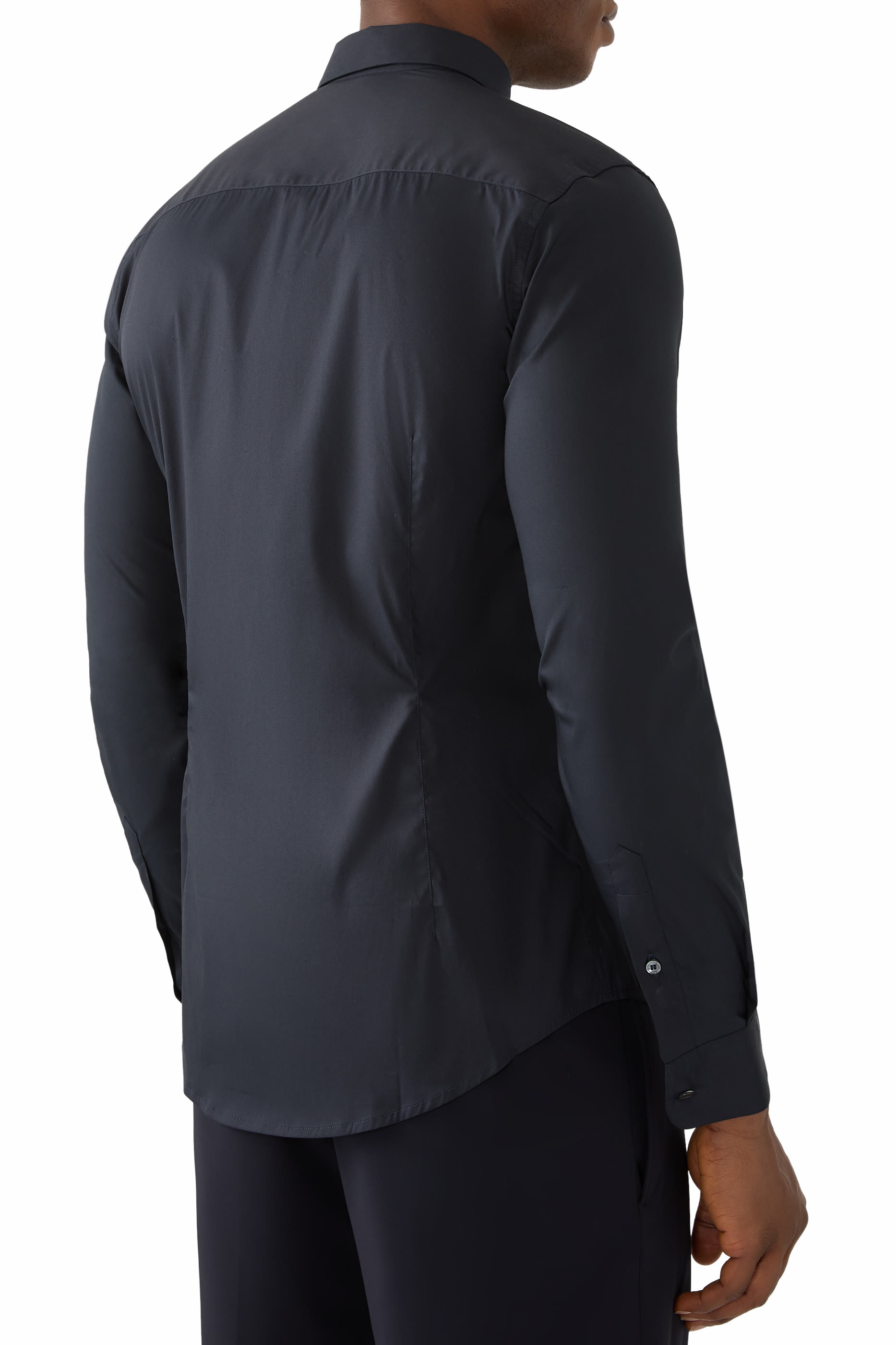 Stretch Nylon Blend Shirt