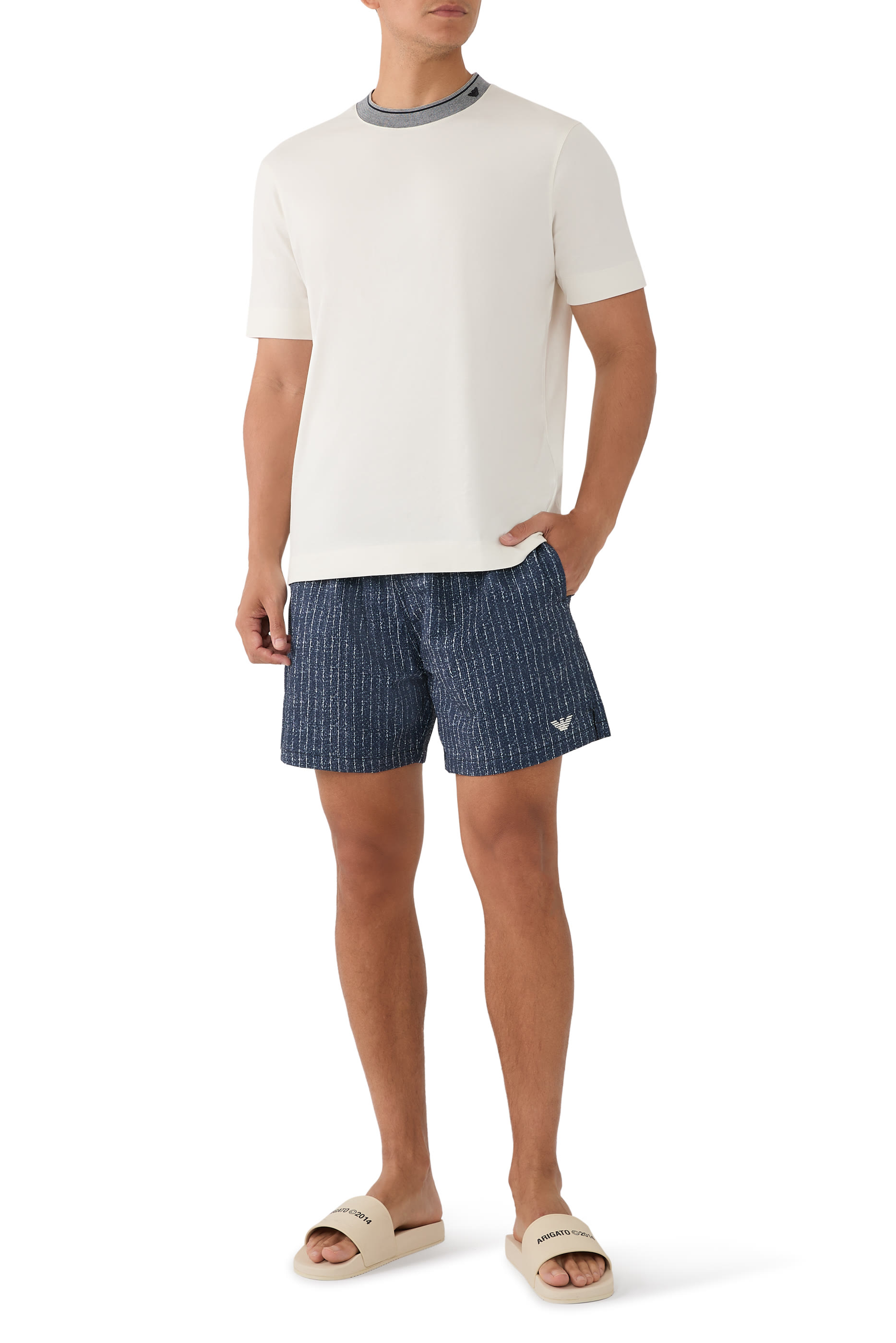 Abstract Pattern Swim Shorts