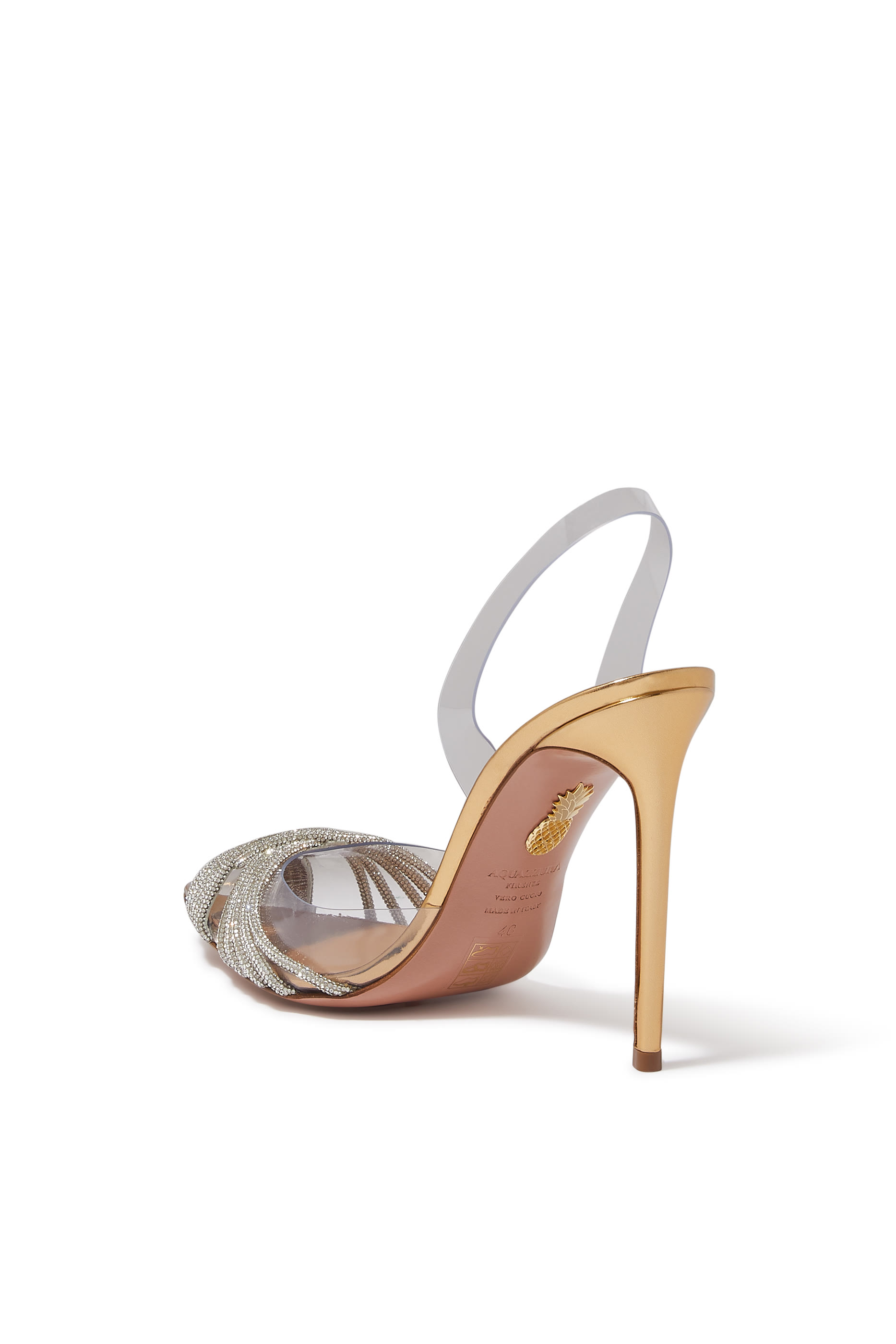 Gatsby 105 Crystal Slingback Pumps