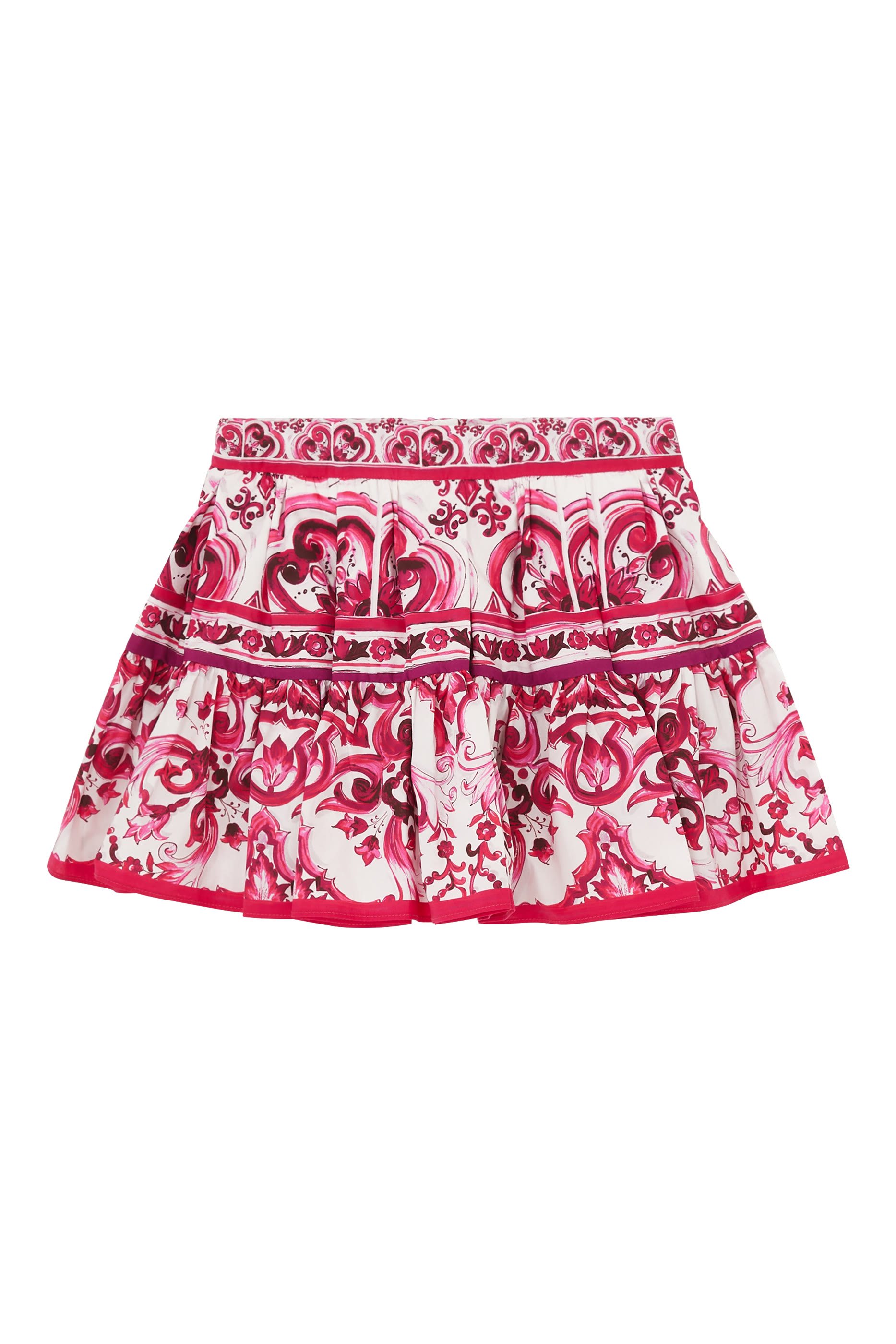 Kids Cotton Majolica Skirt