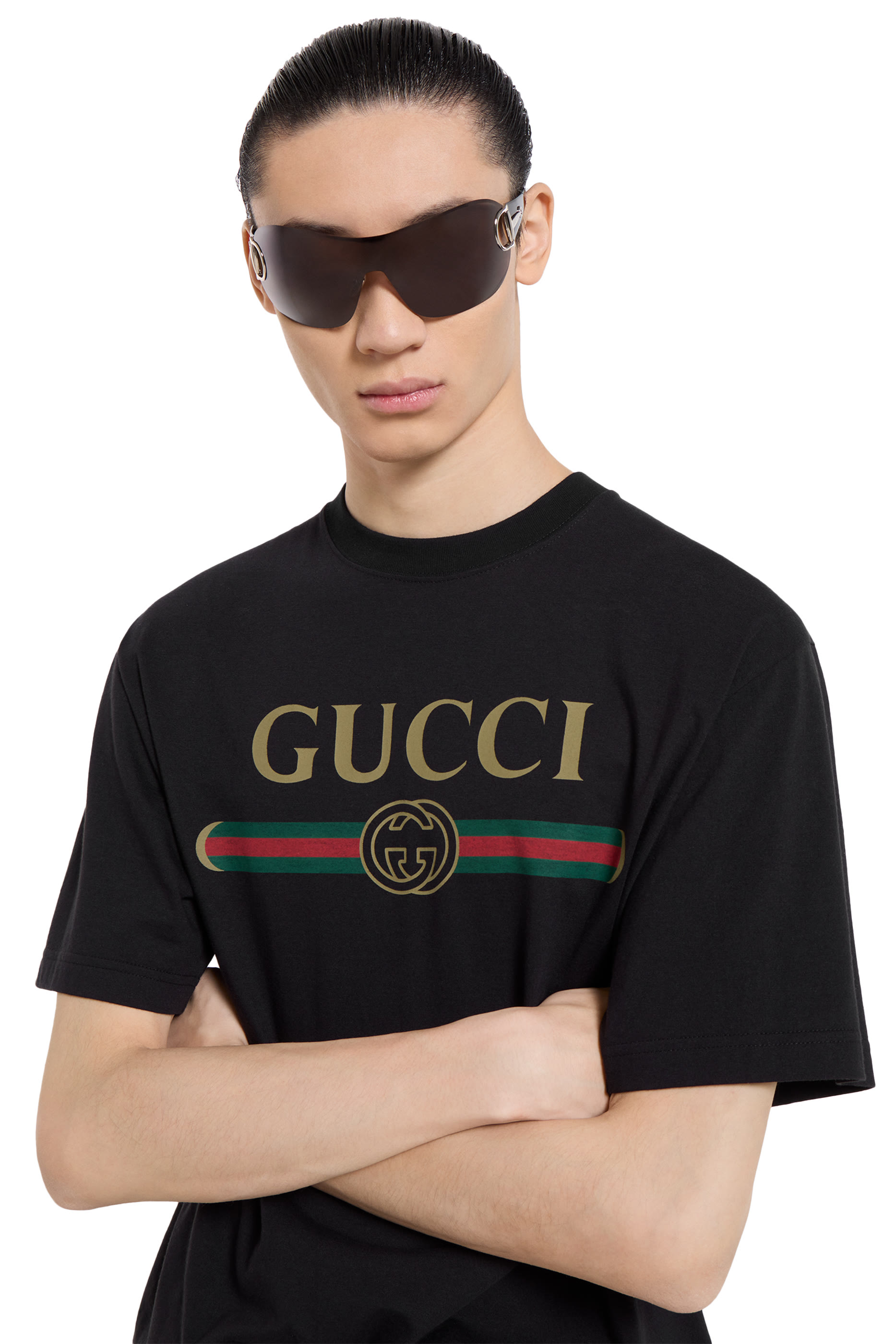  Silk Blend Jersey T-shirt with Print