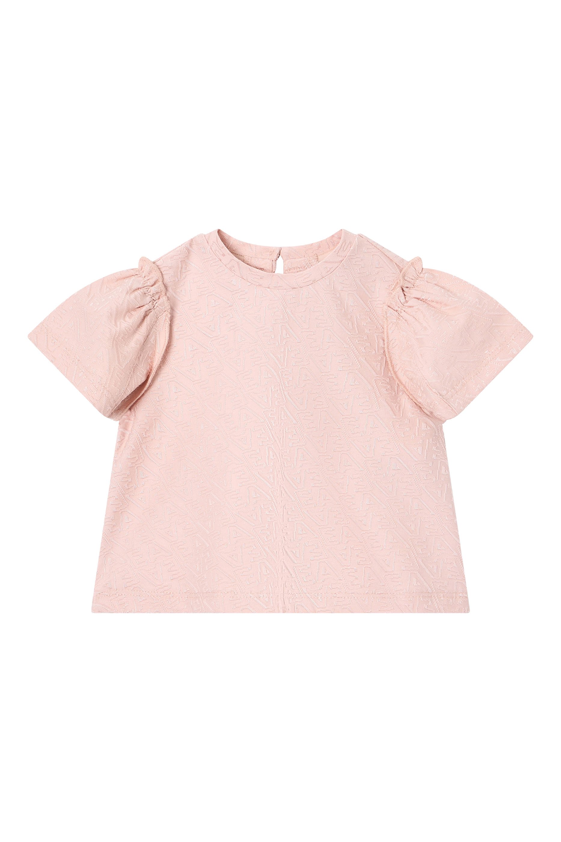 Kids Logo Lettering Interlock-Jersey T-Shirt