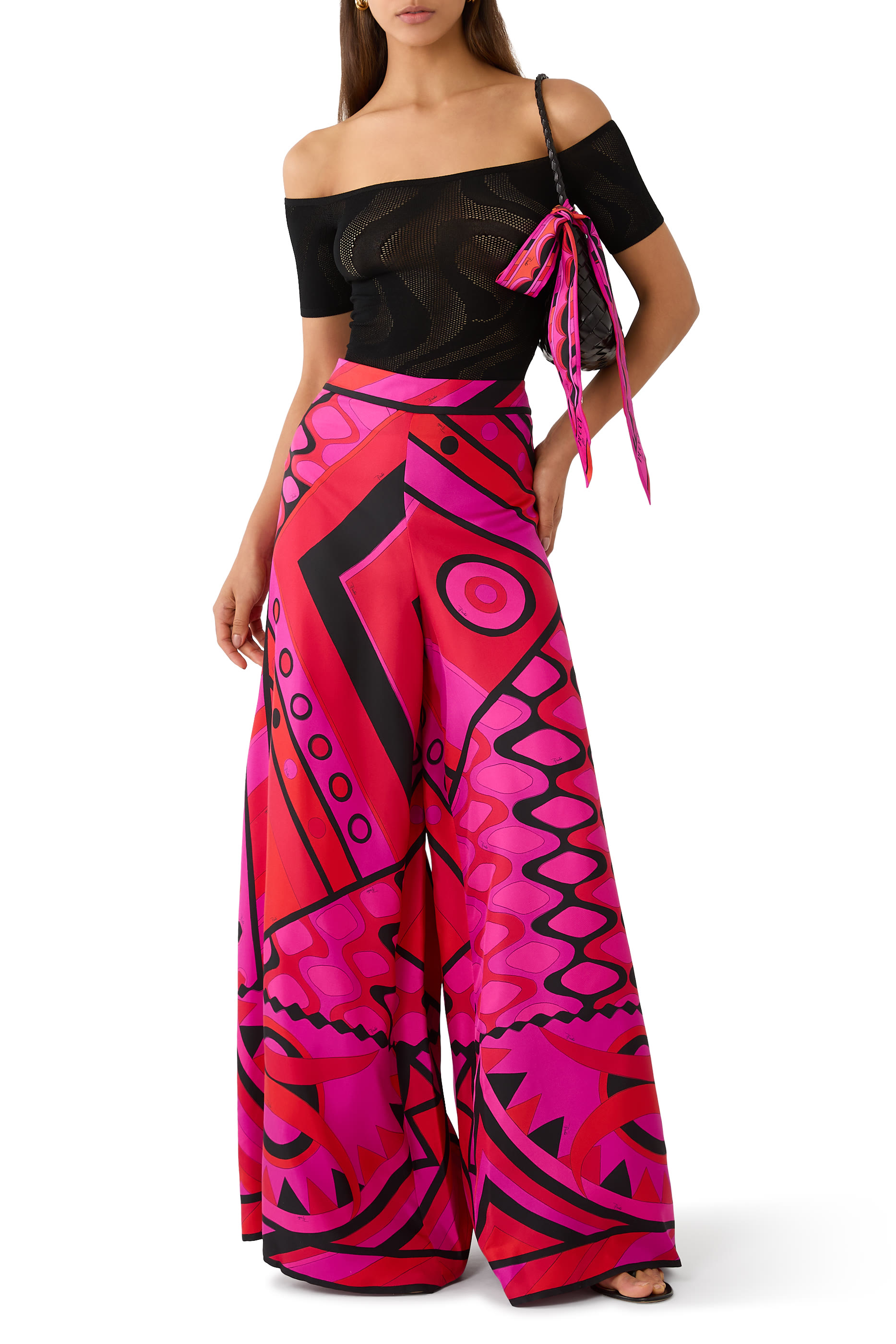 Seamless Marmo Net Top