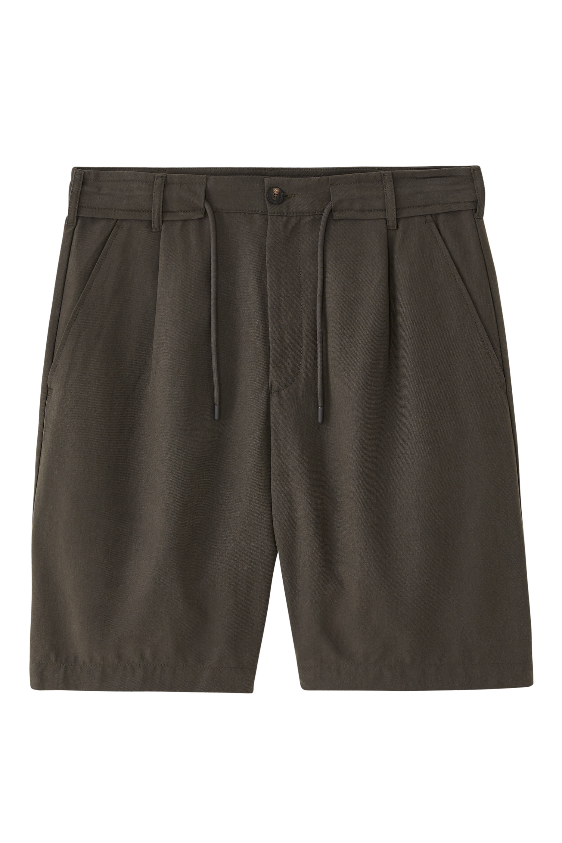 ASV Lyocell-Blend Drawstring Bermunda Shorts