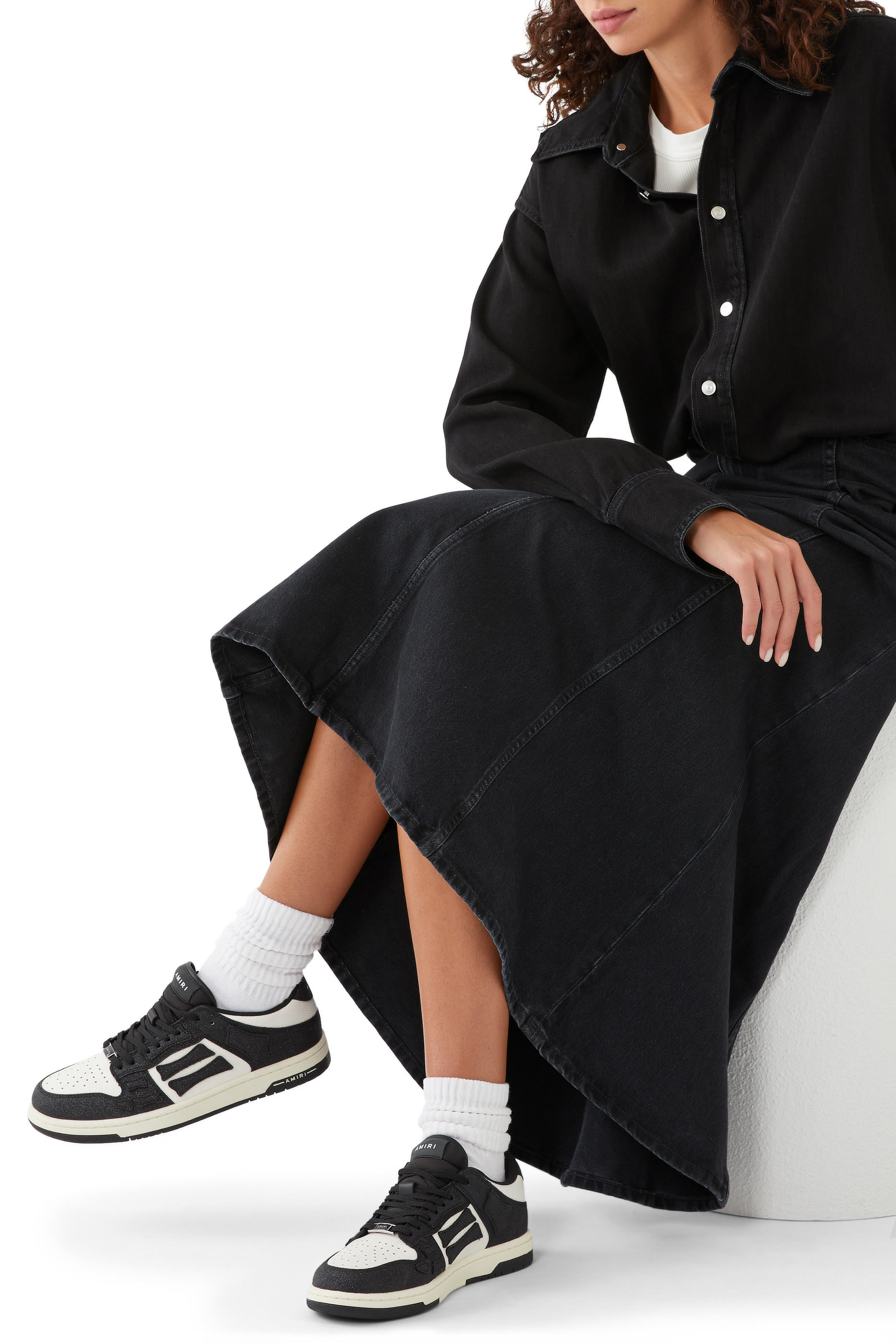 Shimmer Skel Low-Top Sneakers