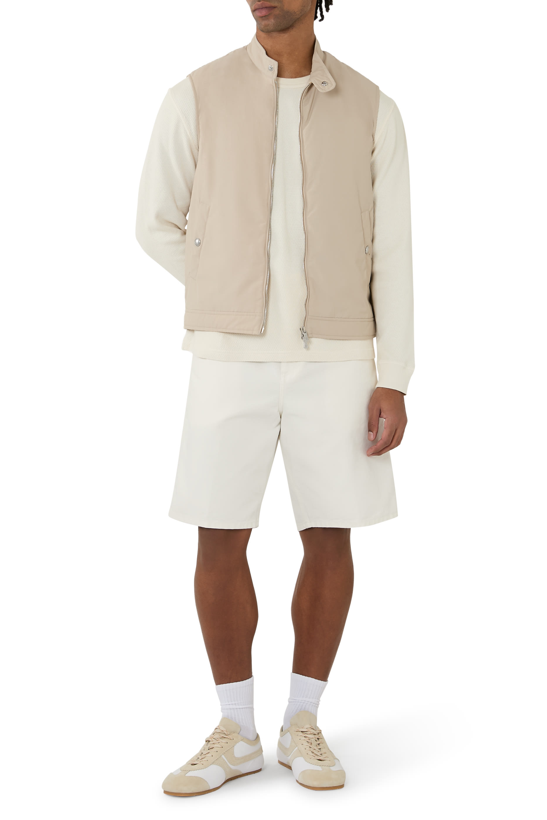 Waffle Crewneck Sweater