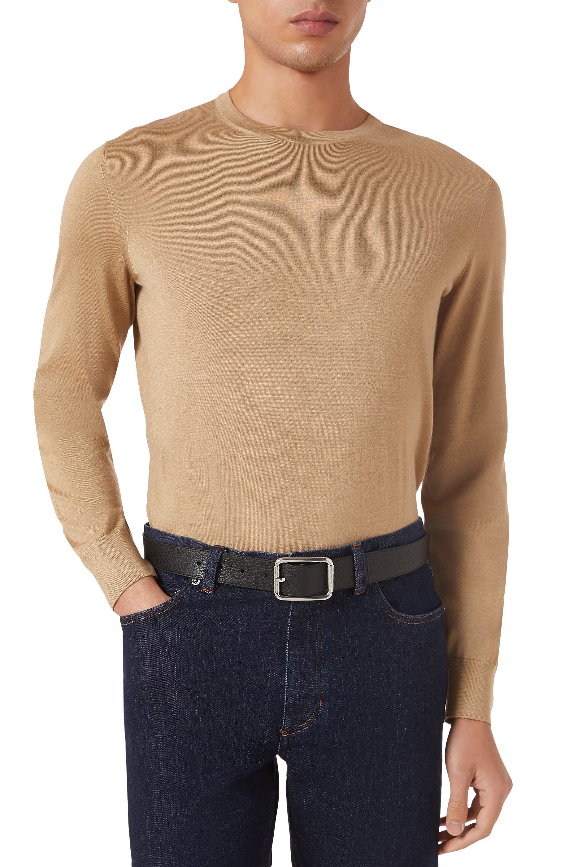 Double Roller Buckle Belt