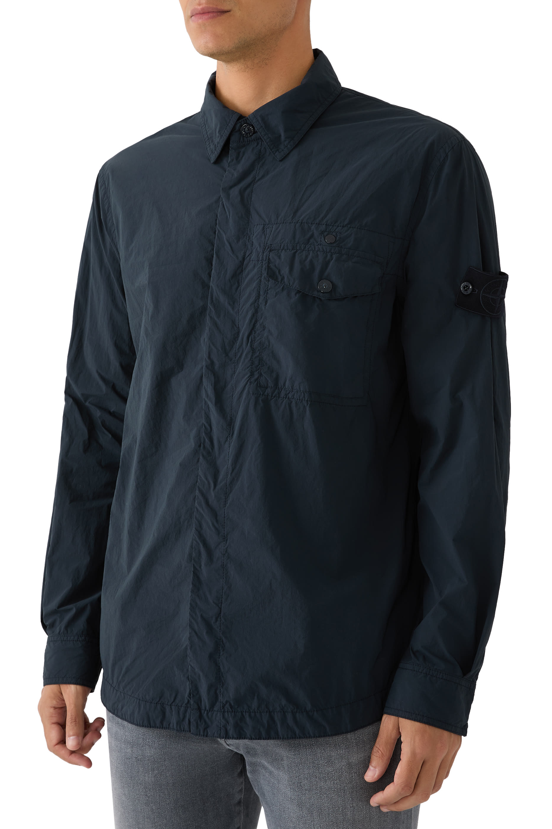 Ghost Nylon Overshirt