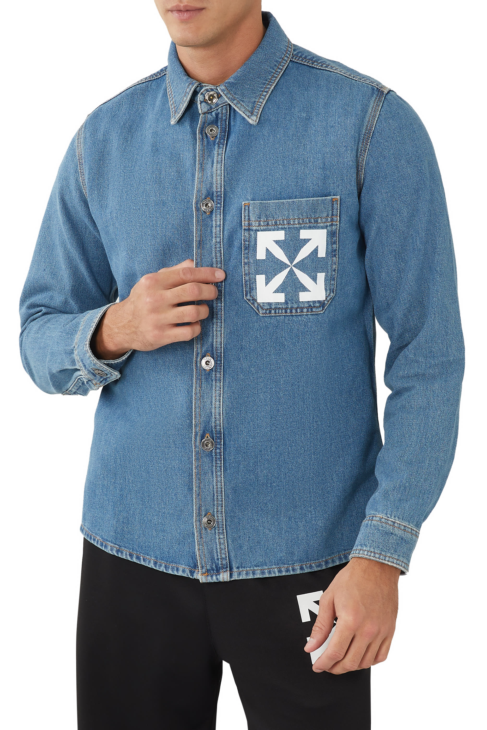 Single Arrow Denim Shirt