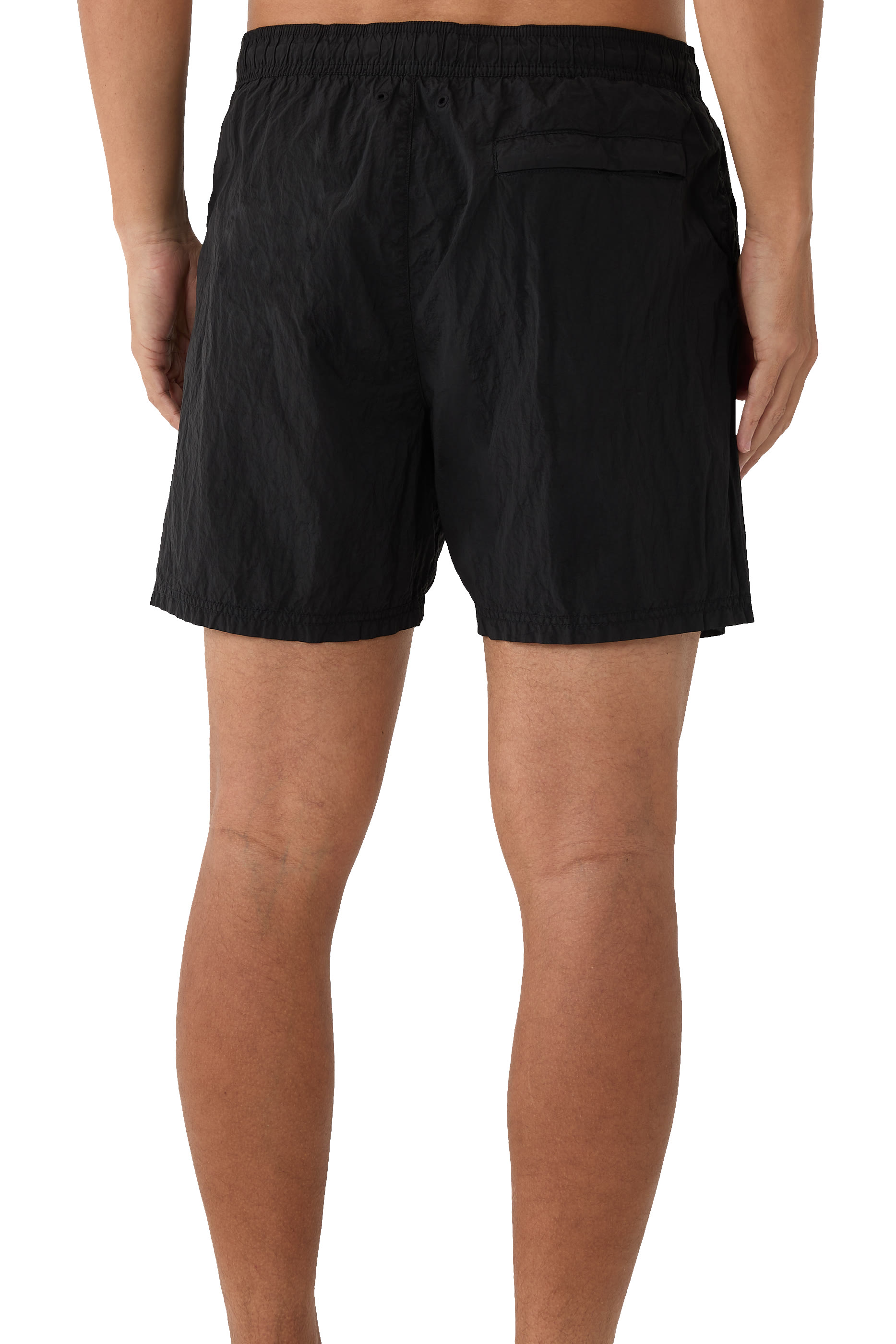 Compass Nylon Metal In ECONYL® Swim Shorts