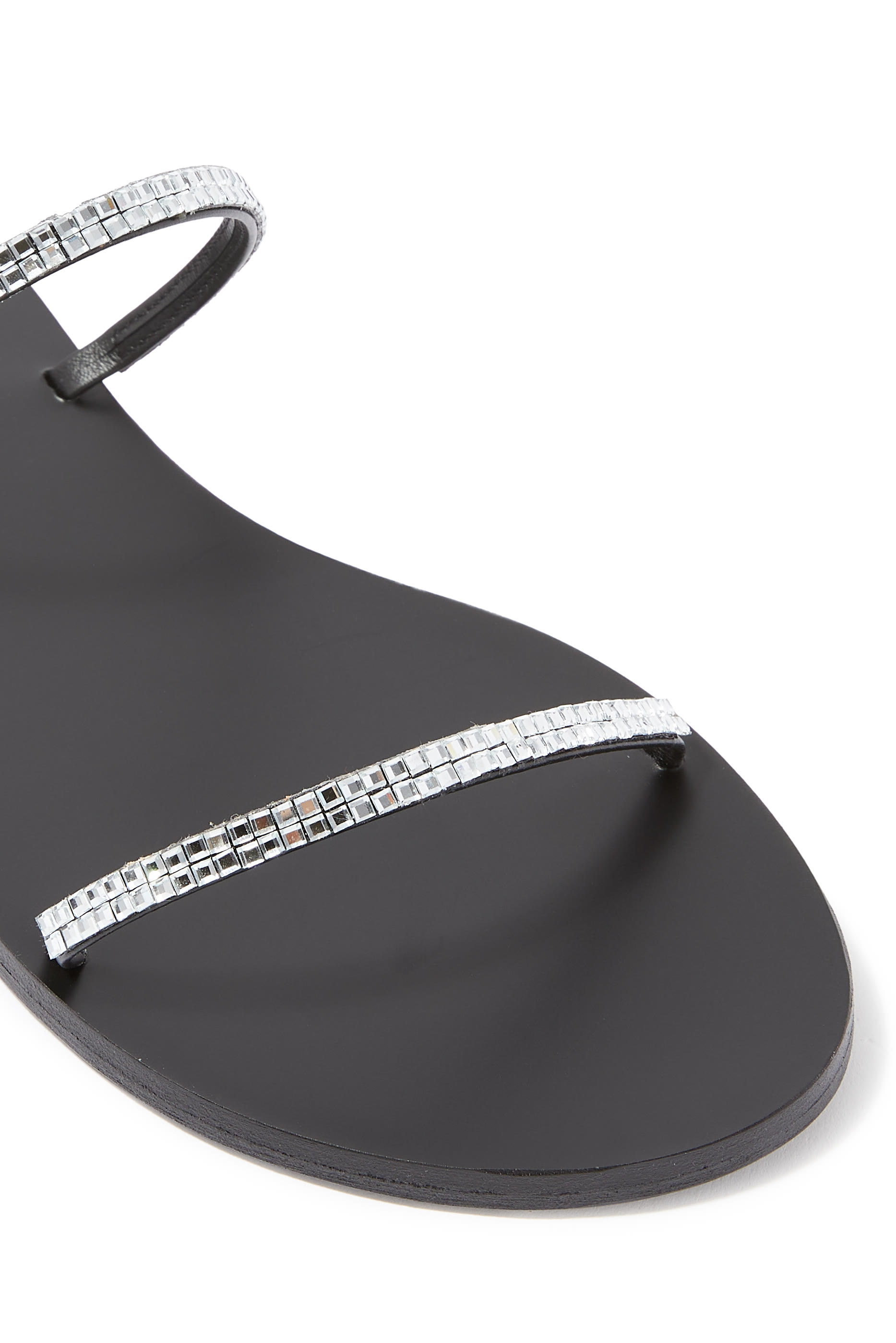 Saita Crystal-Embellished Sandals