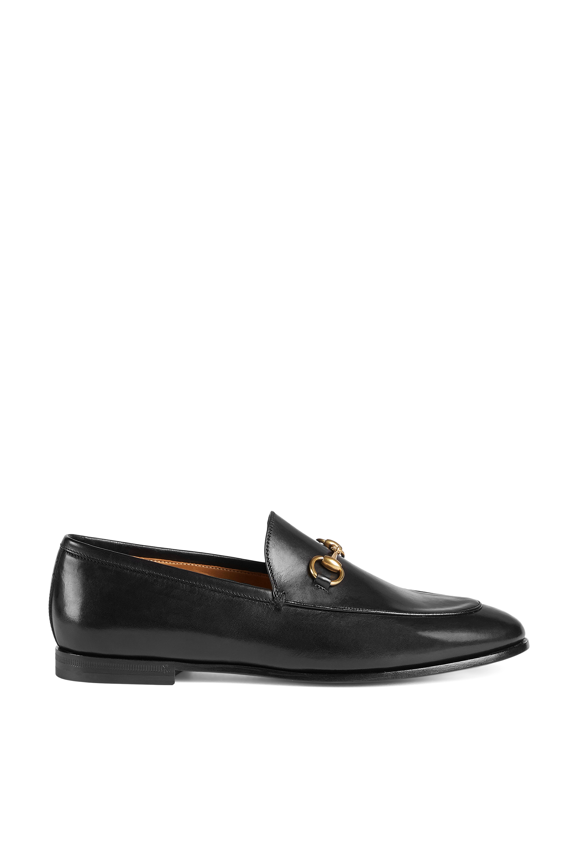 Gucci Jordaan Leather Loafers