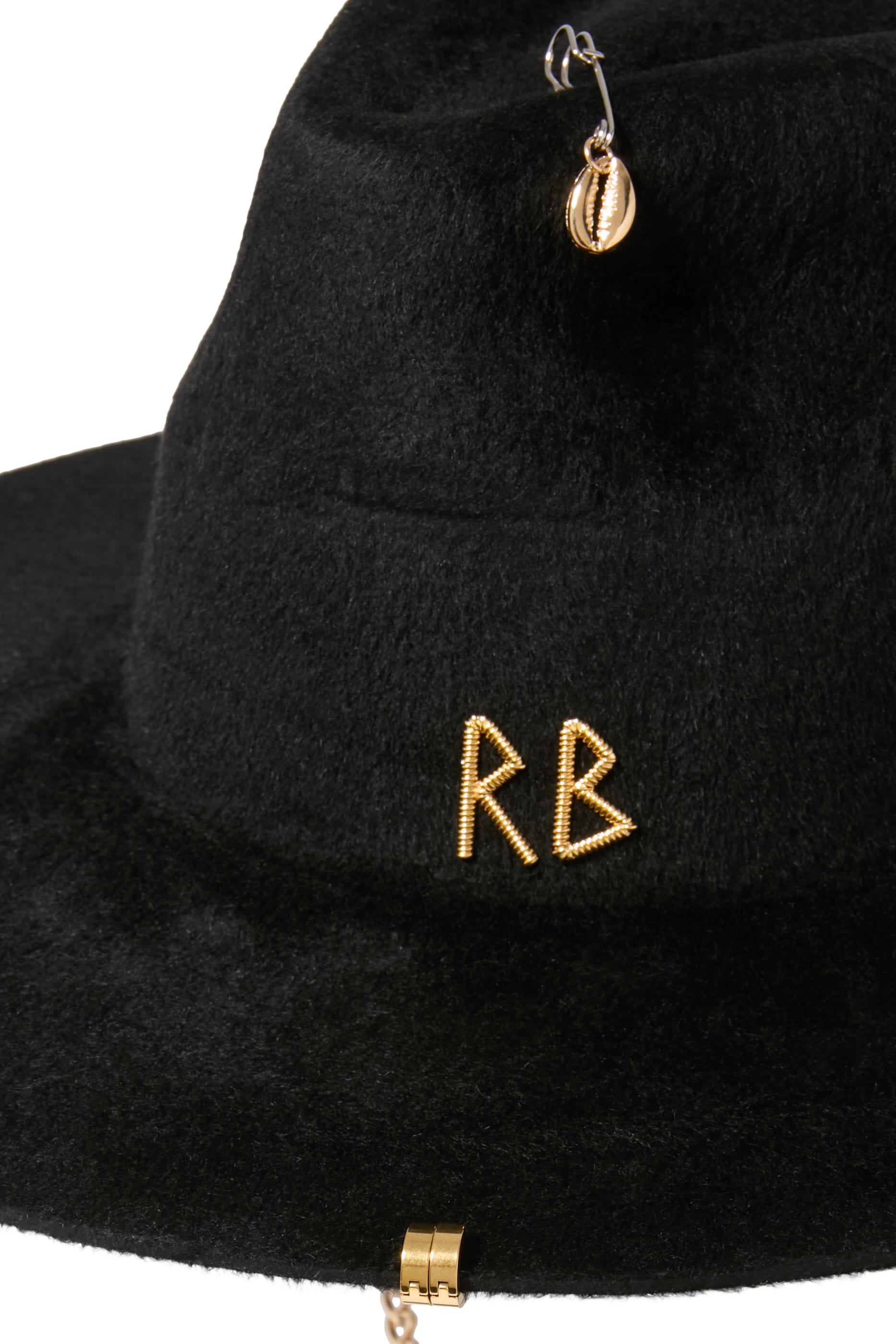 Chain Strap Fedora Hat 