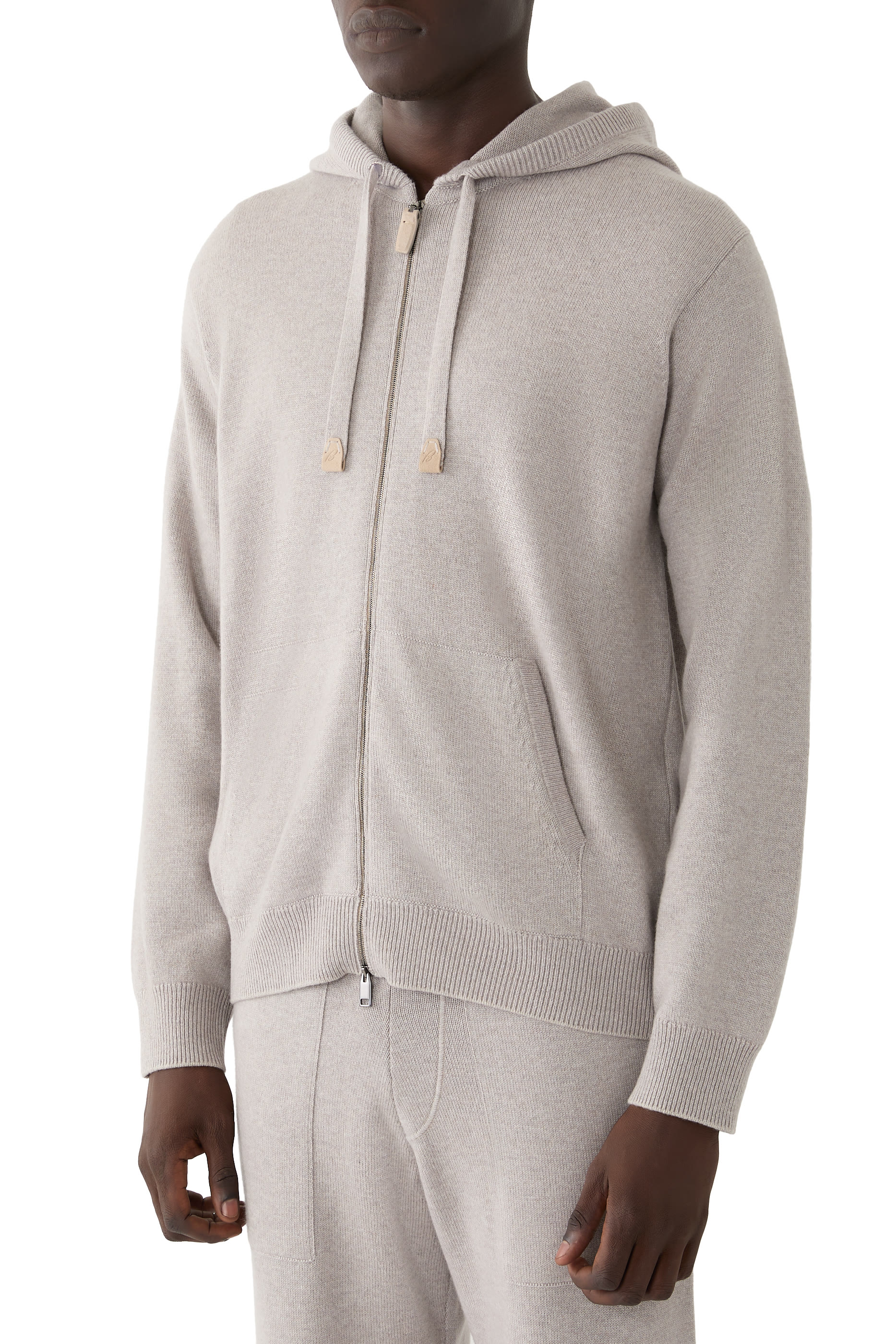 Front-Pocket Zip-Up Hoodie