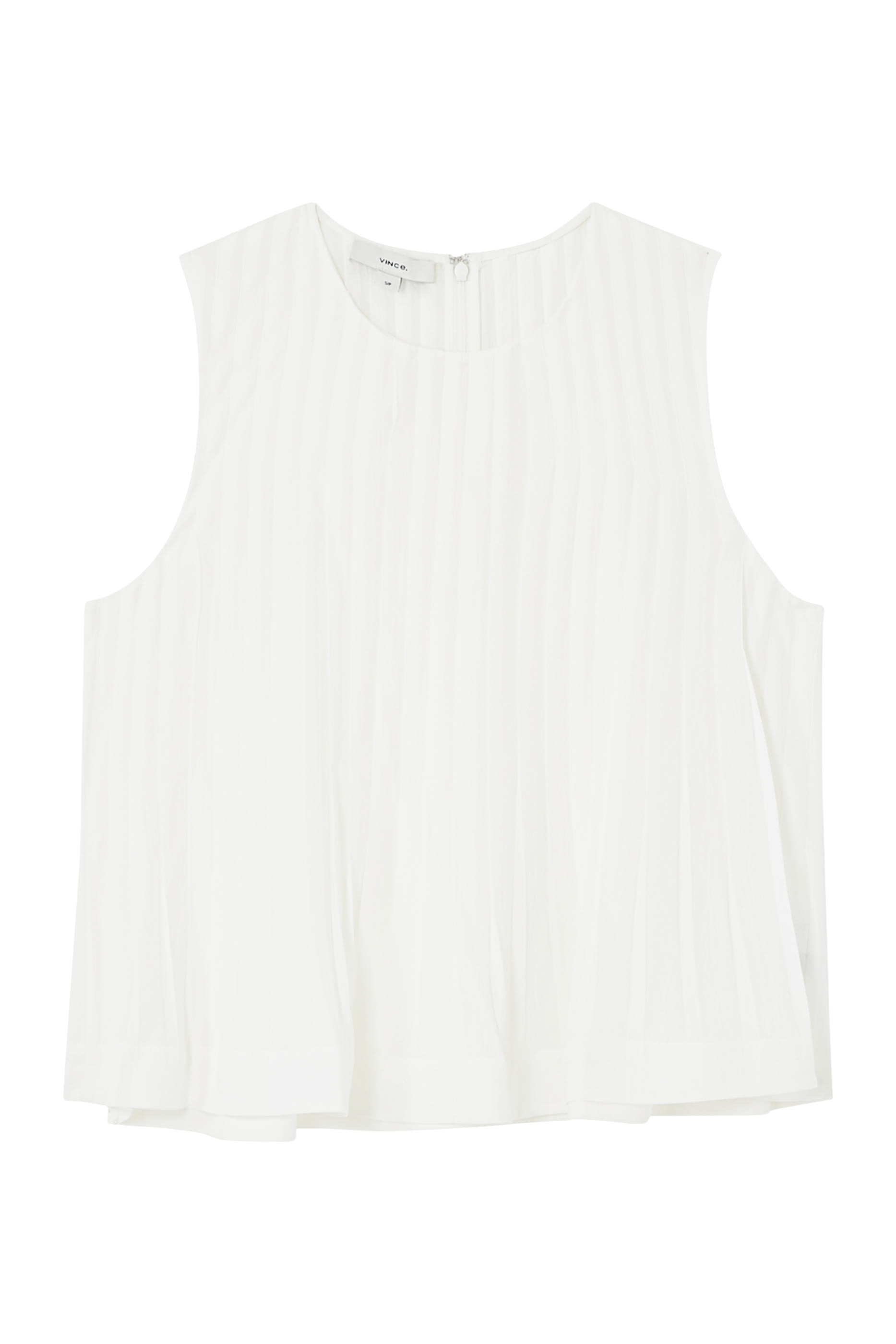Pleated A-Line Top
