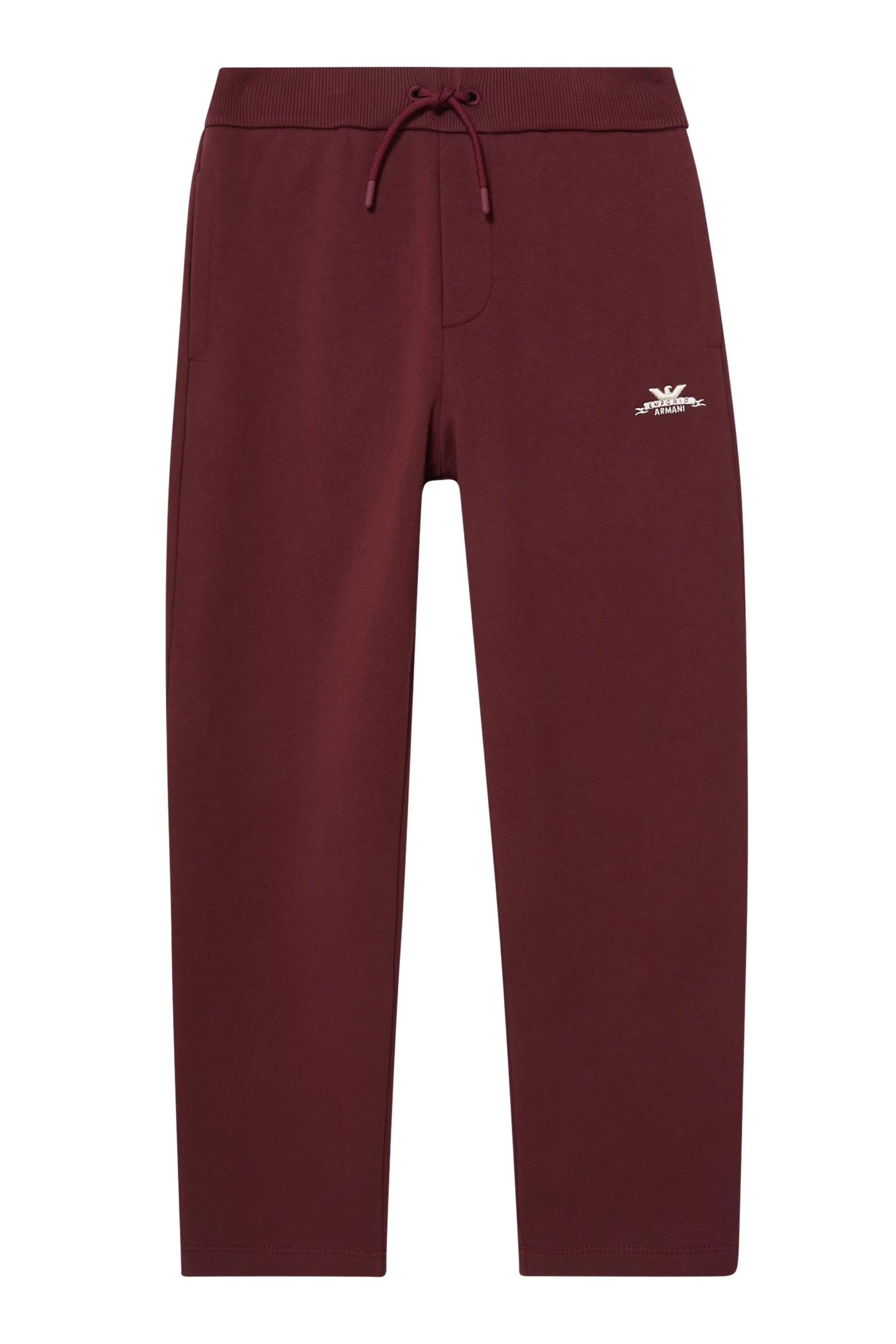 Kids EA Text Logo Drawstring Trousers